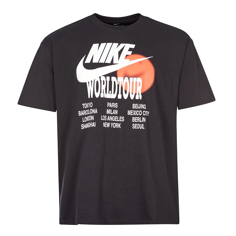 Nike T-shirt World Tour in Black for Men | Lyst