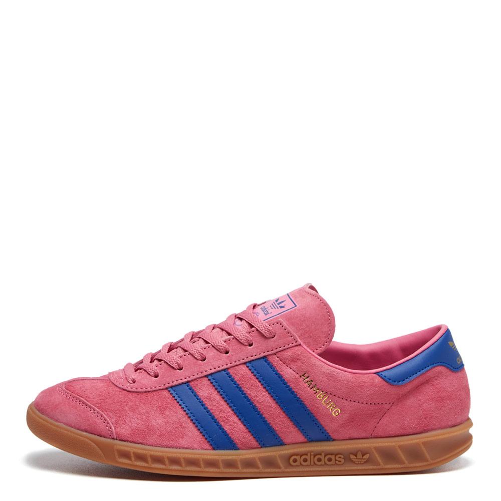 adidas Suede Hamburg Trainers in Pink for Men | Lyst