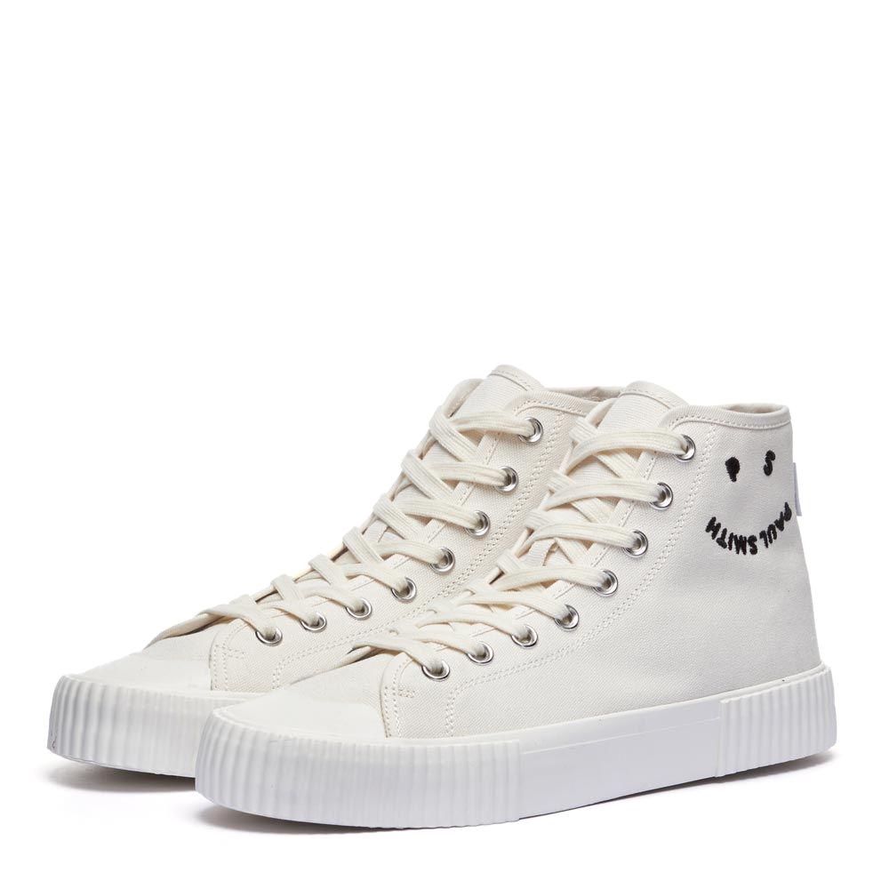 Paul Smith Canvas Kibby Trainers in White for Men - Save 31% | Lyst