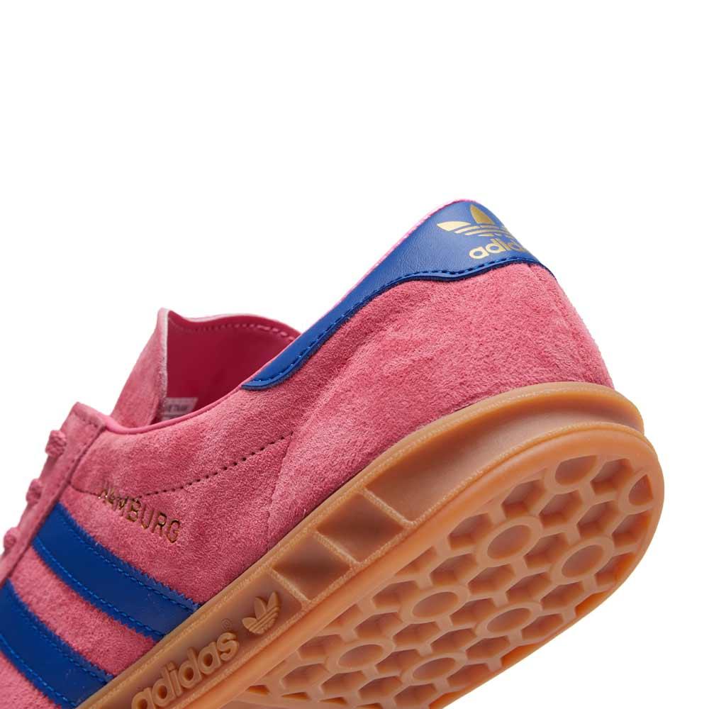 adidas Suede Hamburg Trainers - / Blue in Pink for Men | Lyst