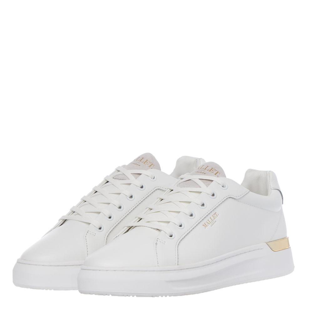 Mallet Suede White Grftr Trainers for Men - Lyst