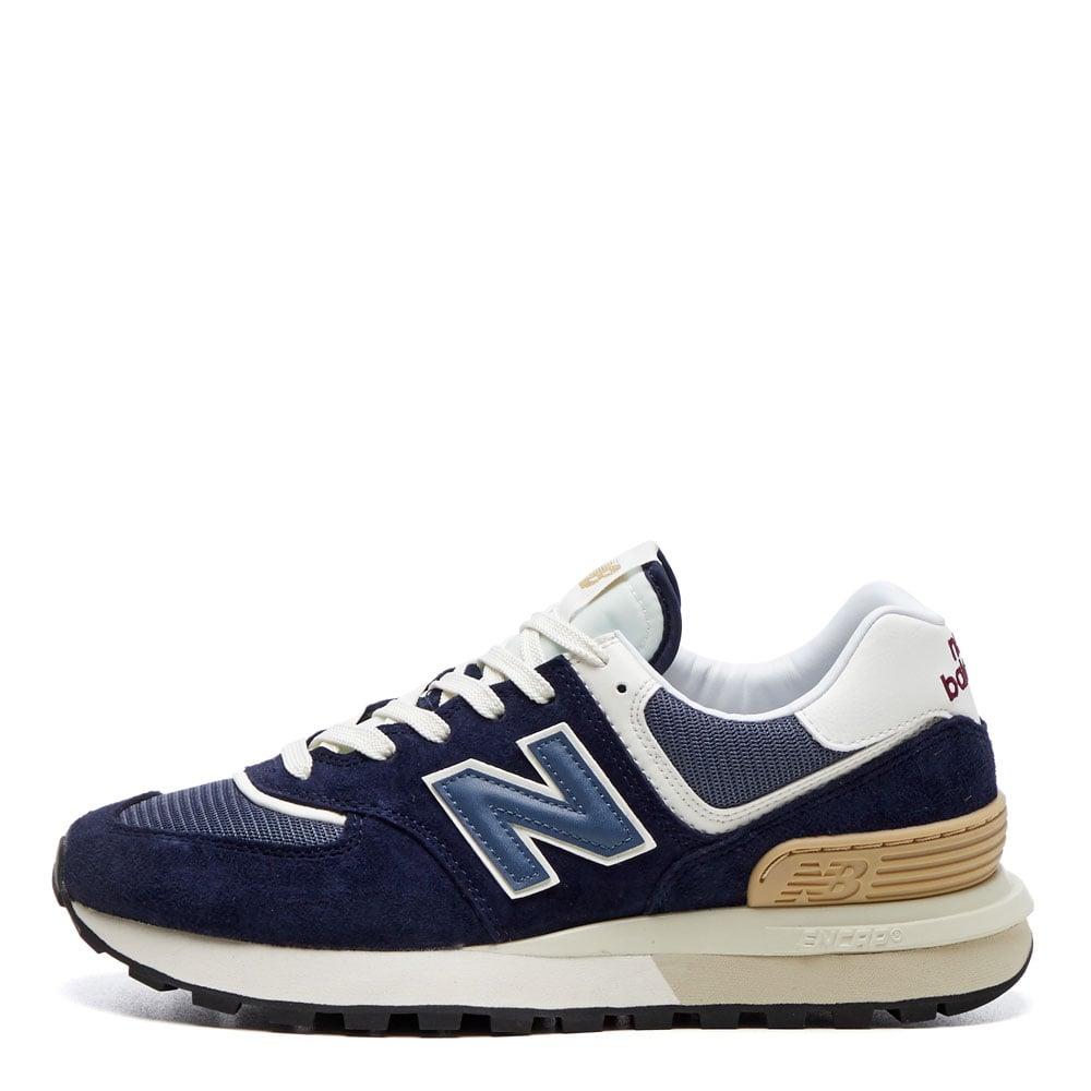 New Balance 574 Trainers - Navy in Blue for Men | Lyst