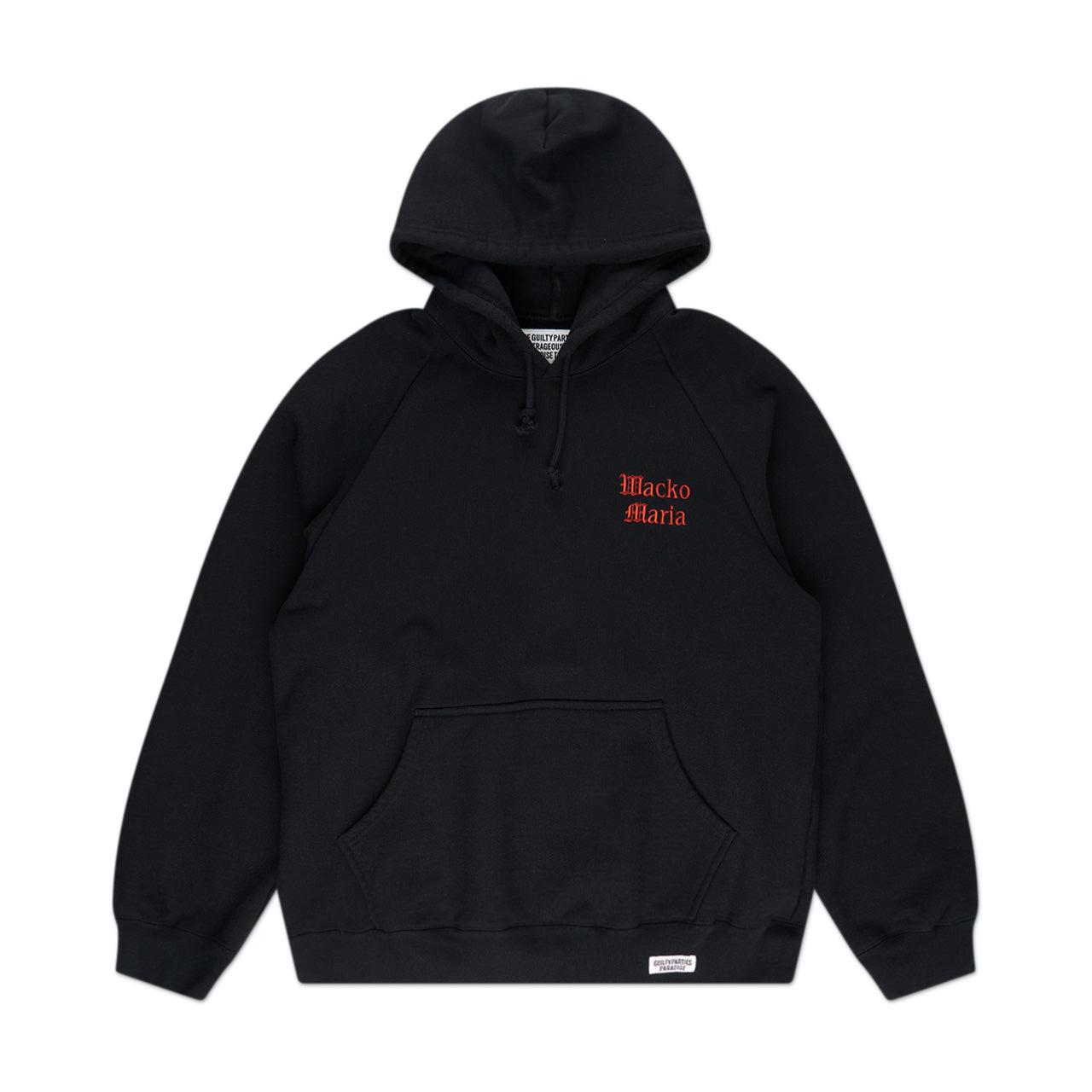 Wacko Maria Washed Heavyweight Pullover Hooded Sweat Type-1 in