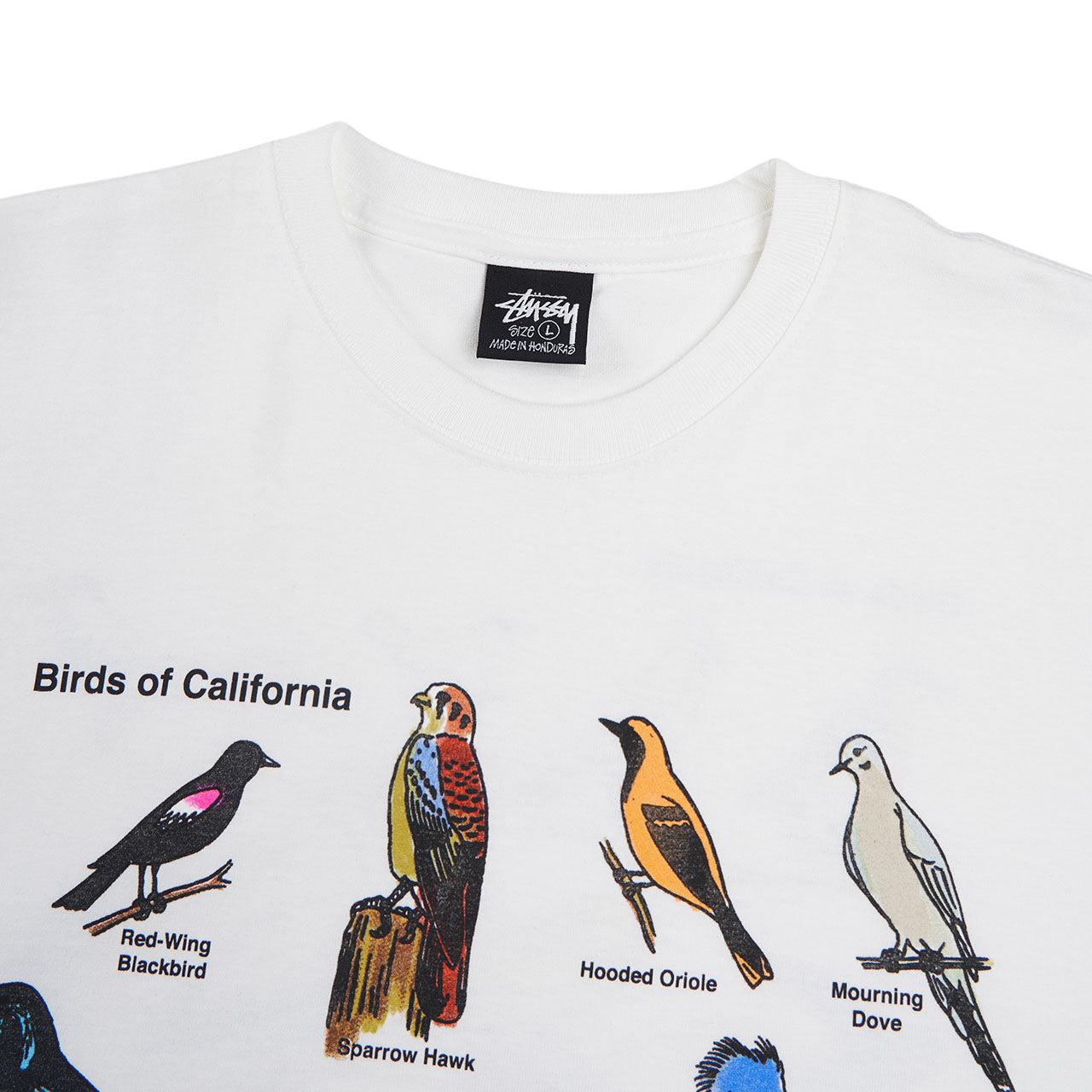 Stussy California Birds T-shirt in White for Men | Lyst