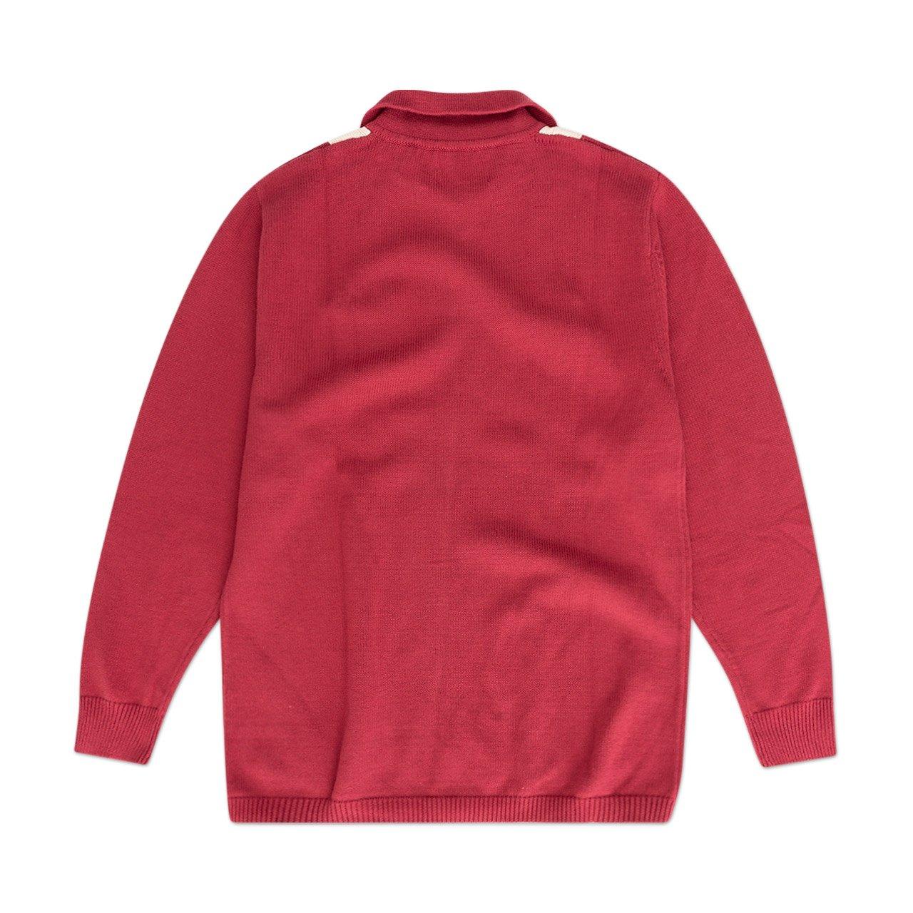 Fucking Awesome Cotton Knit Zip Cardigan in Red for Men | Lyst UK
