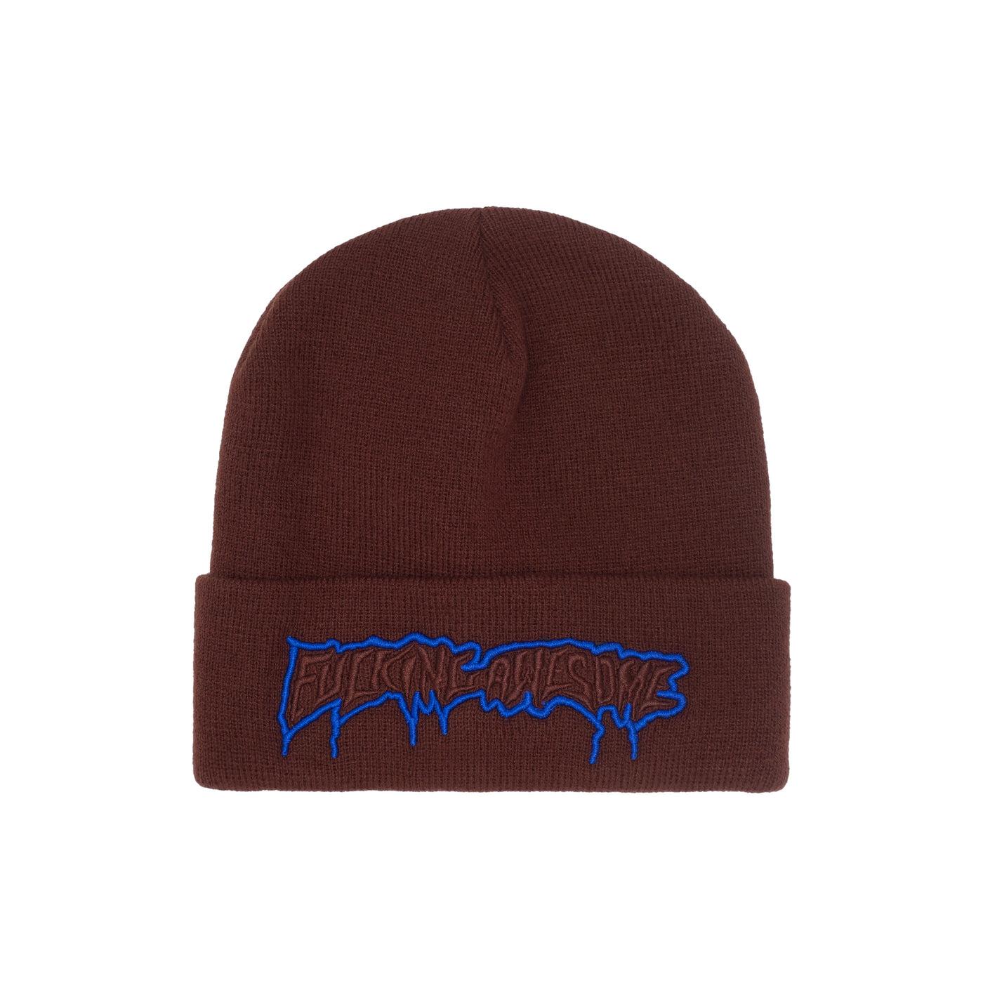 Fucking Awesome Running Cuff Beanie in Brown for Men | Lyst