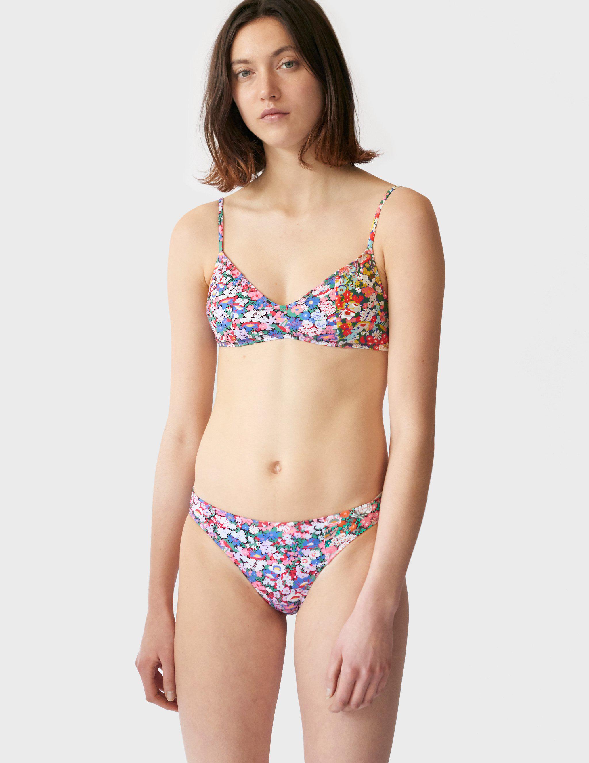 lavender bikini top