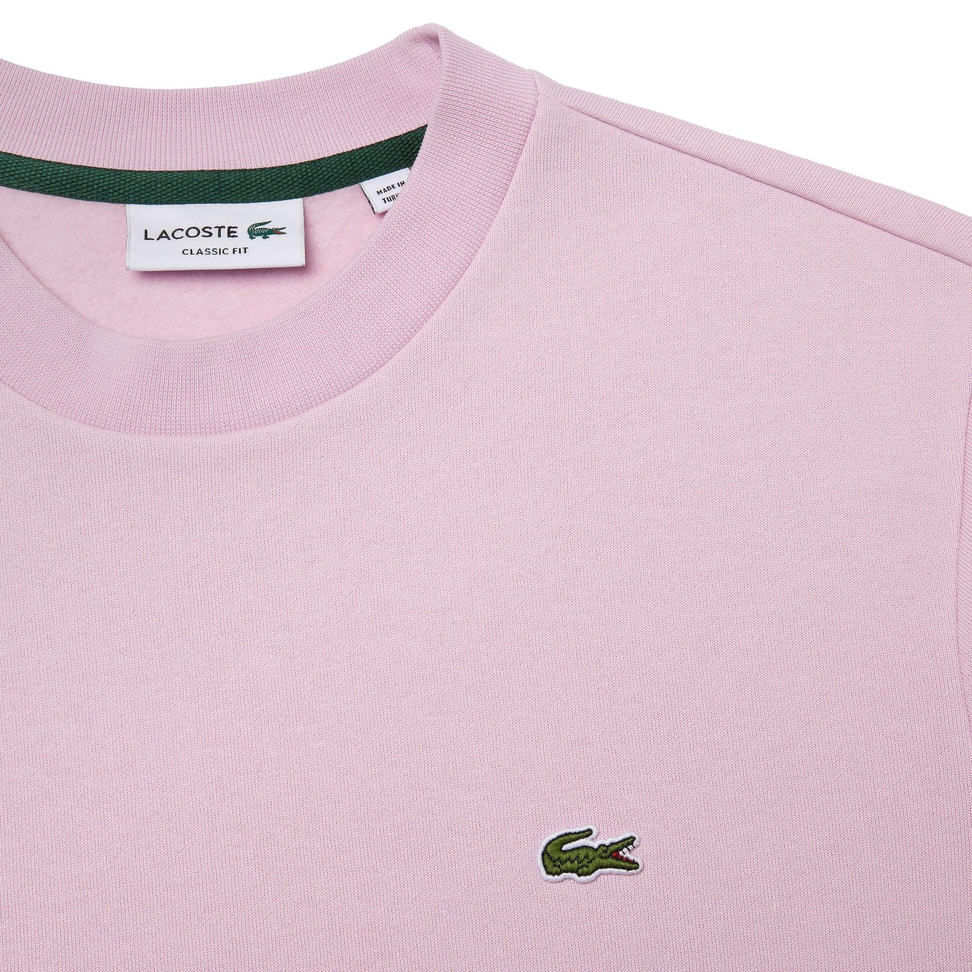 Lacoste Crew Sweat Sh9608 in Pink for Men | Lyst