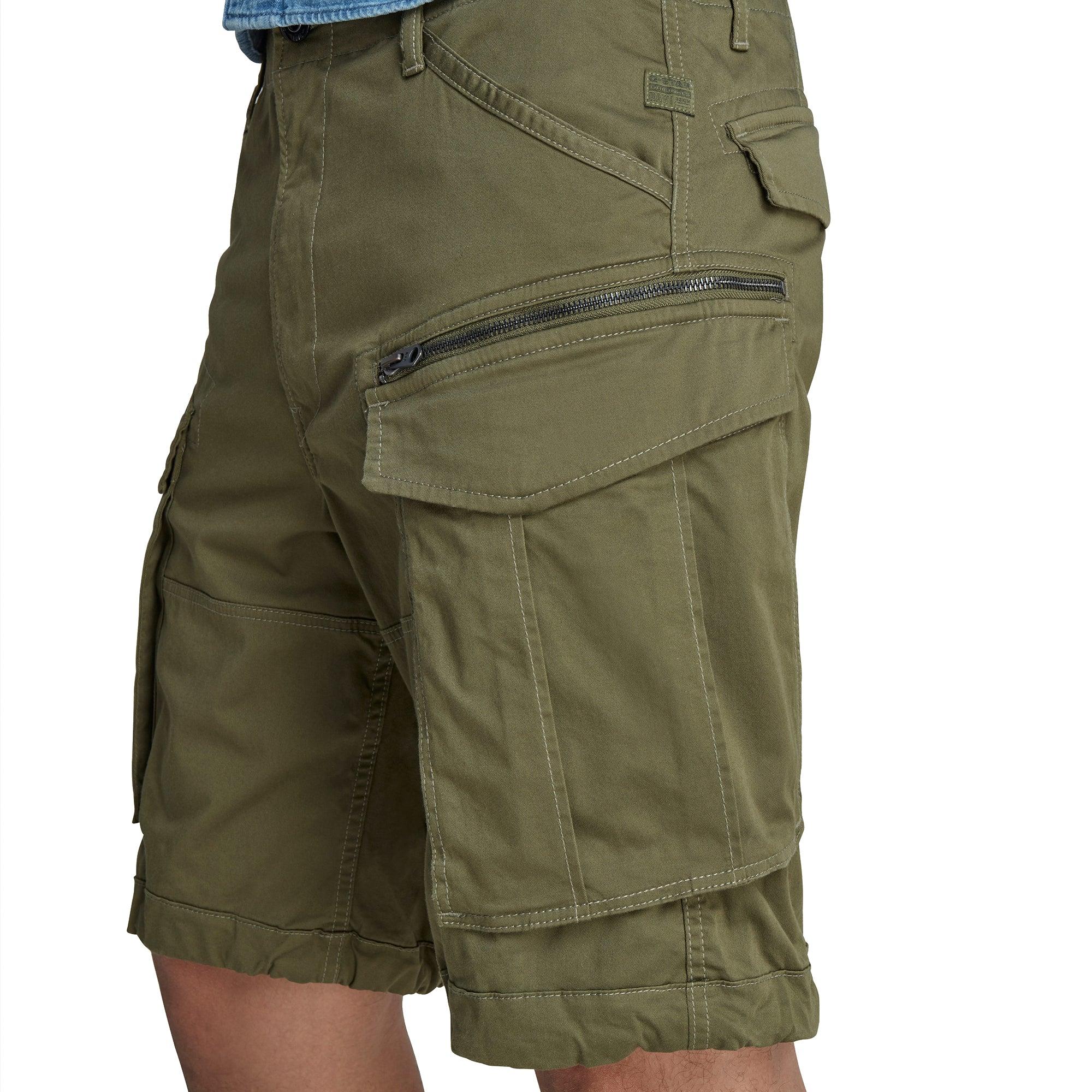 G-Star RAW Rovic Zip Relaxed Cargo Shorts Sage in Green for Men | Lyst