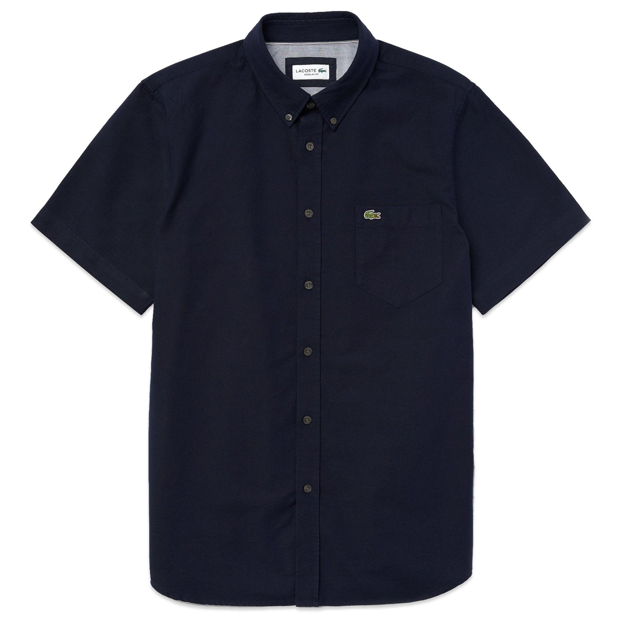 Lacoste Cotton Oxford Short Sleeve 
