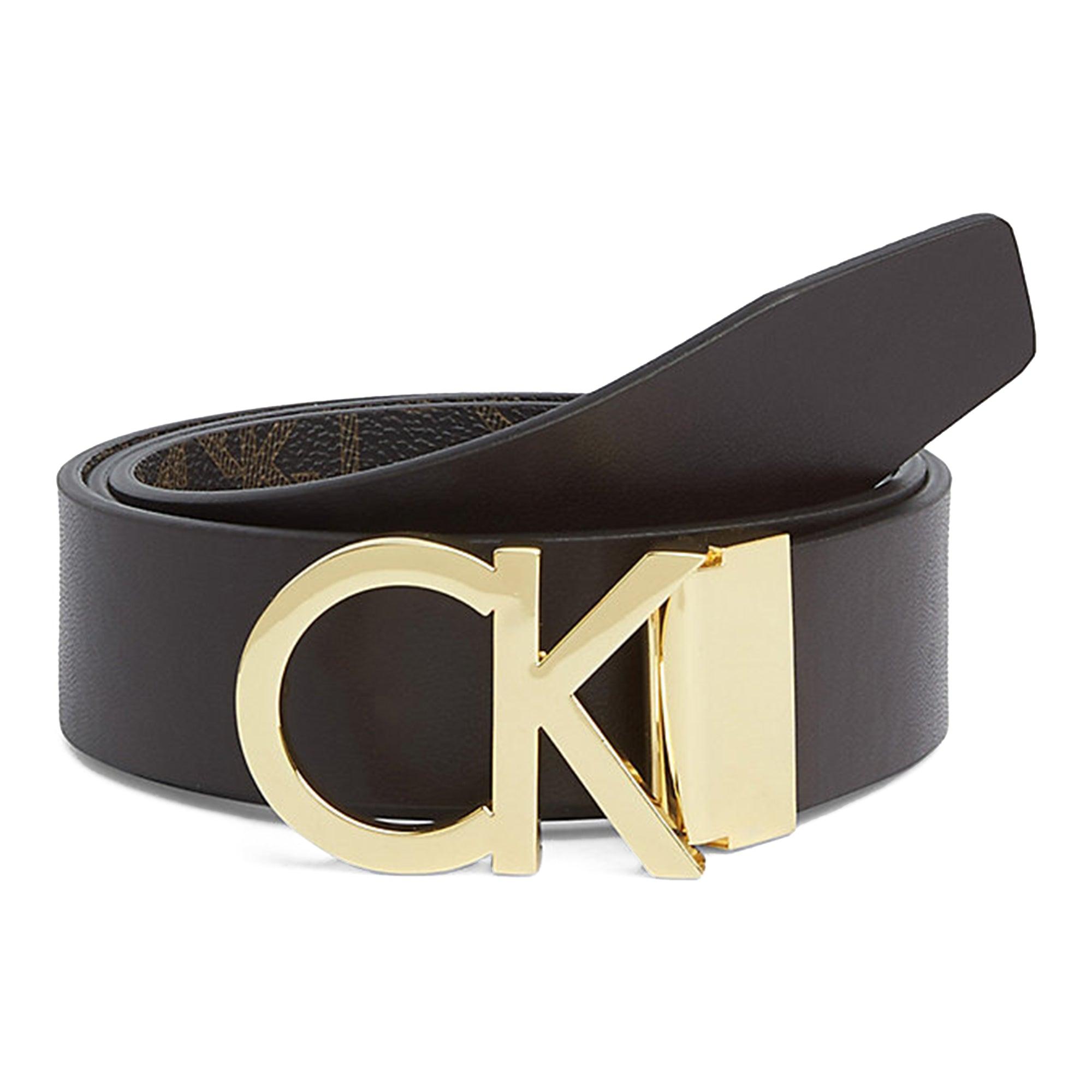 Calvin Klein Reversible Monogram Belt for Men | Lyst