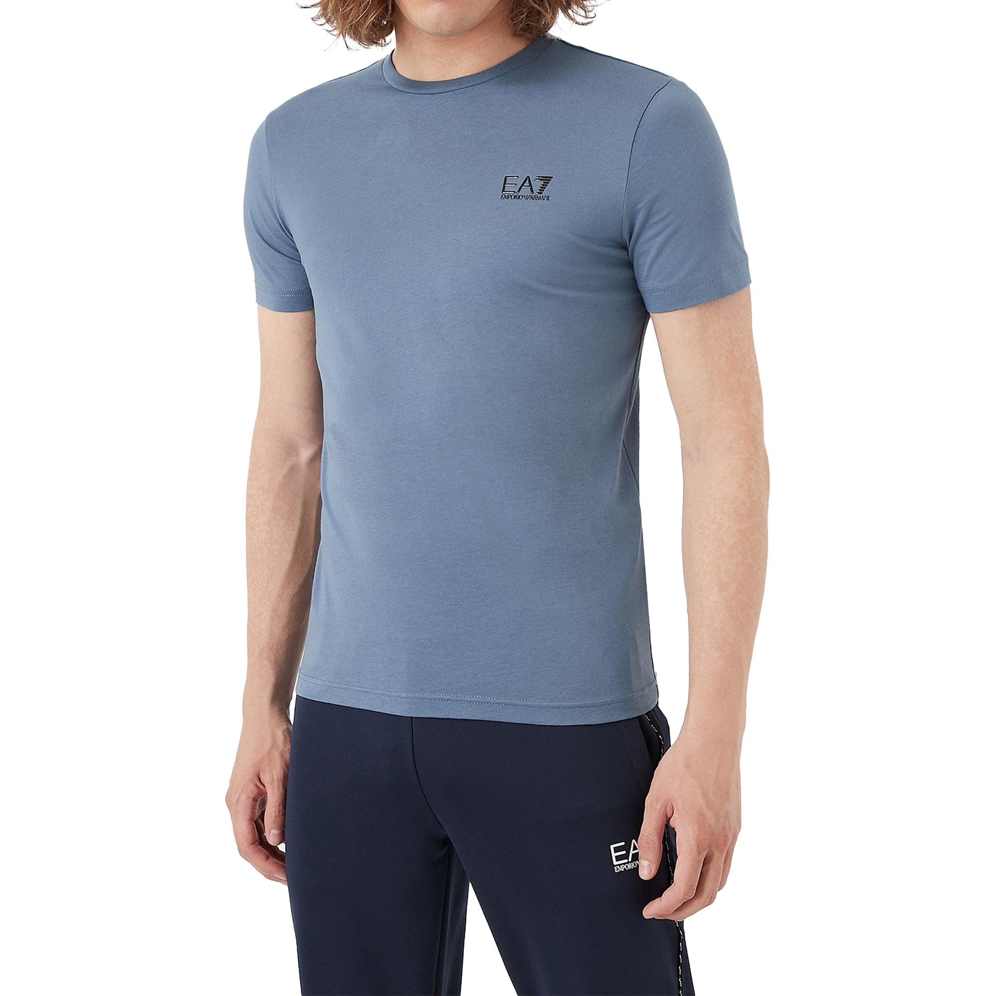 Emporio Armani Armani Ea7 Core Id T-shirt in Blue for Men | Lyst
