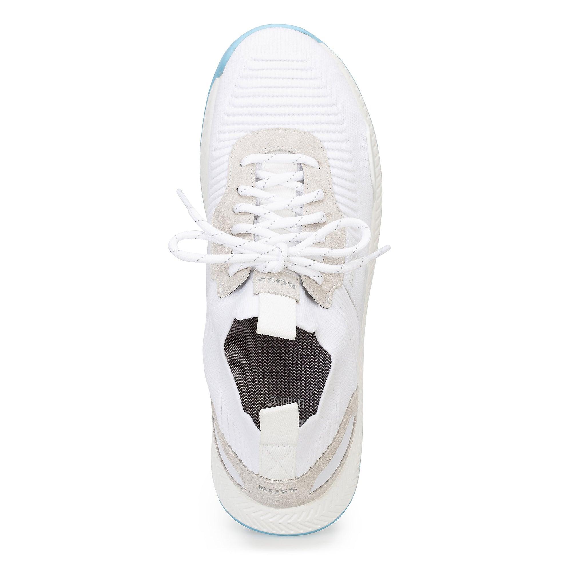 HUGO BOSS Titanium Knit Runner Trainers 