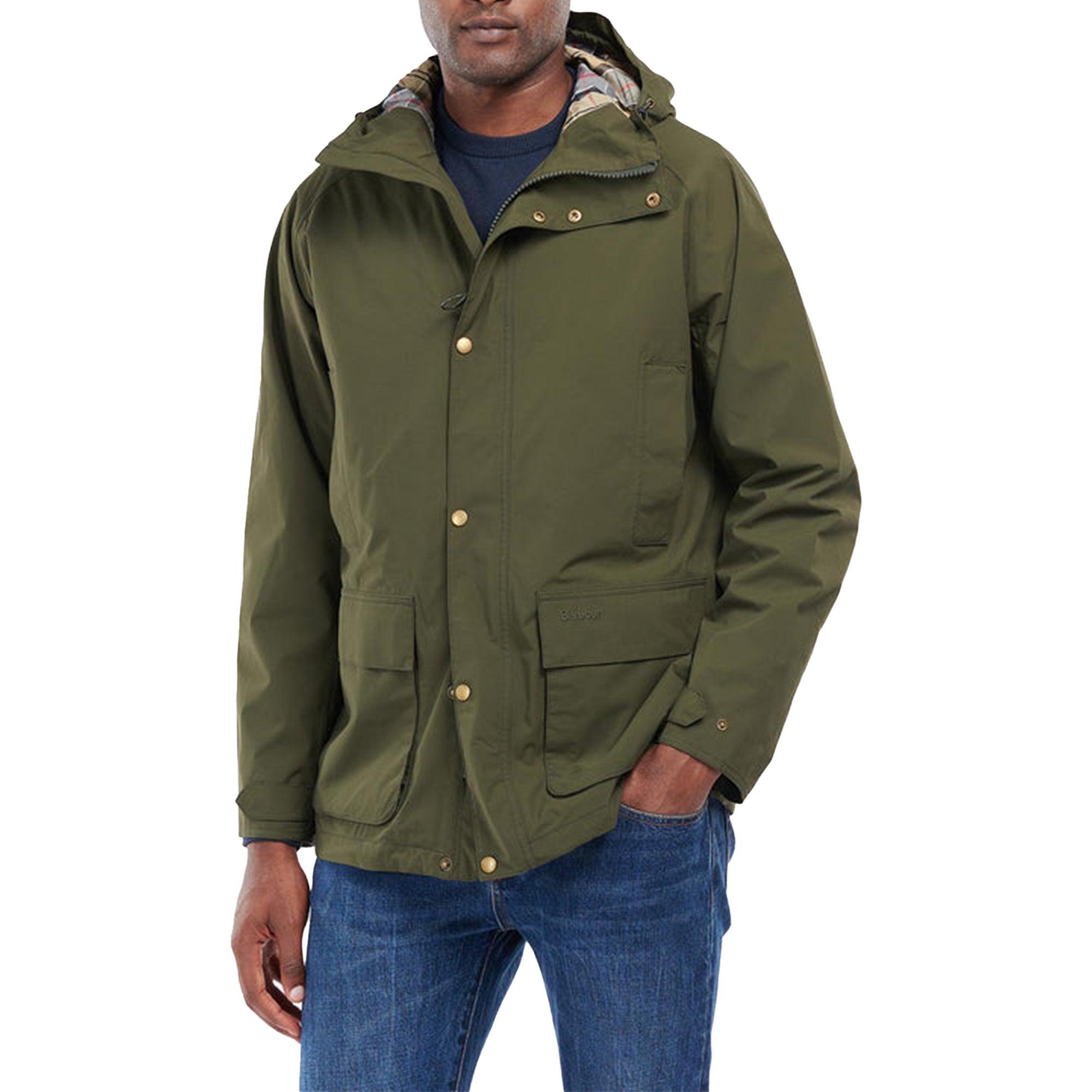 Barbour Synthetic Waterproof Hooded Bedale Jacket- Olive in Green for Men -  Save 34% | Lyst