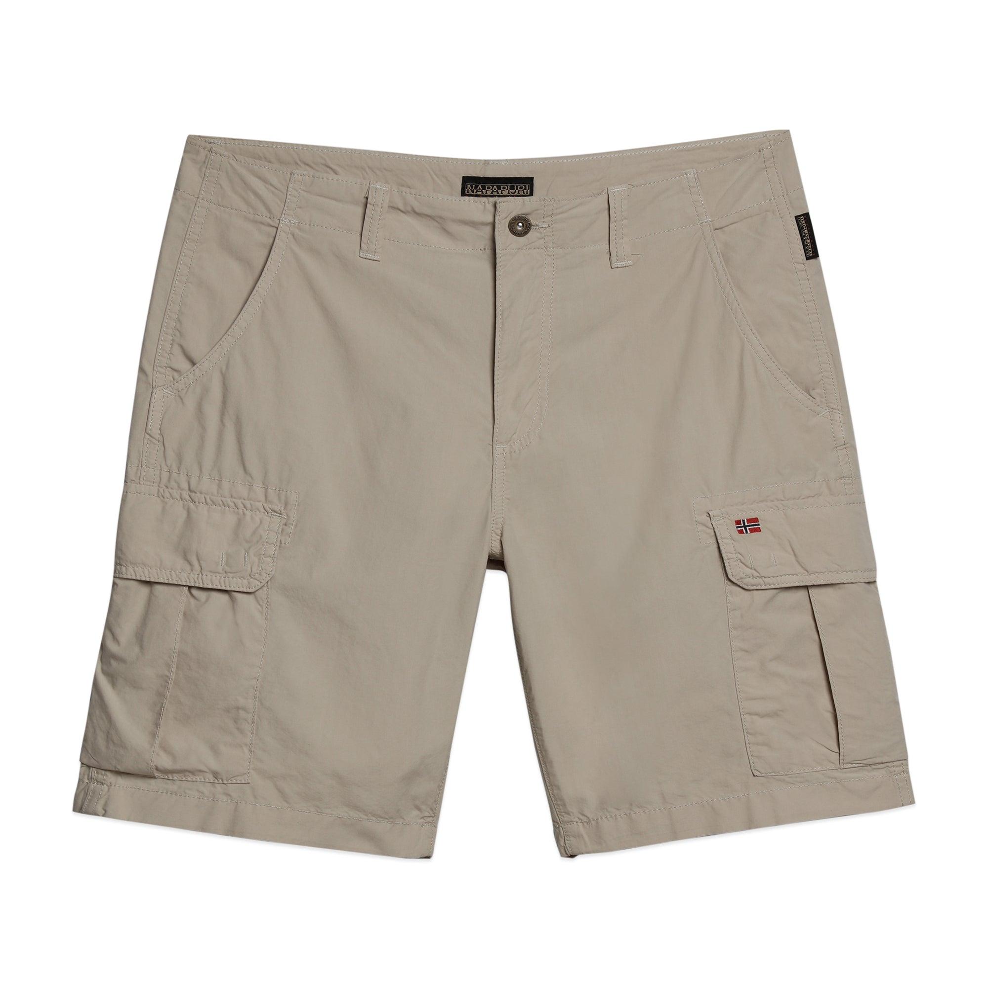 Napapijri Noto 5 Cargo Shorts in Gray for Men | Lyst