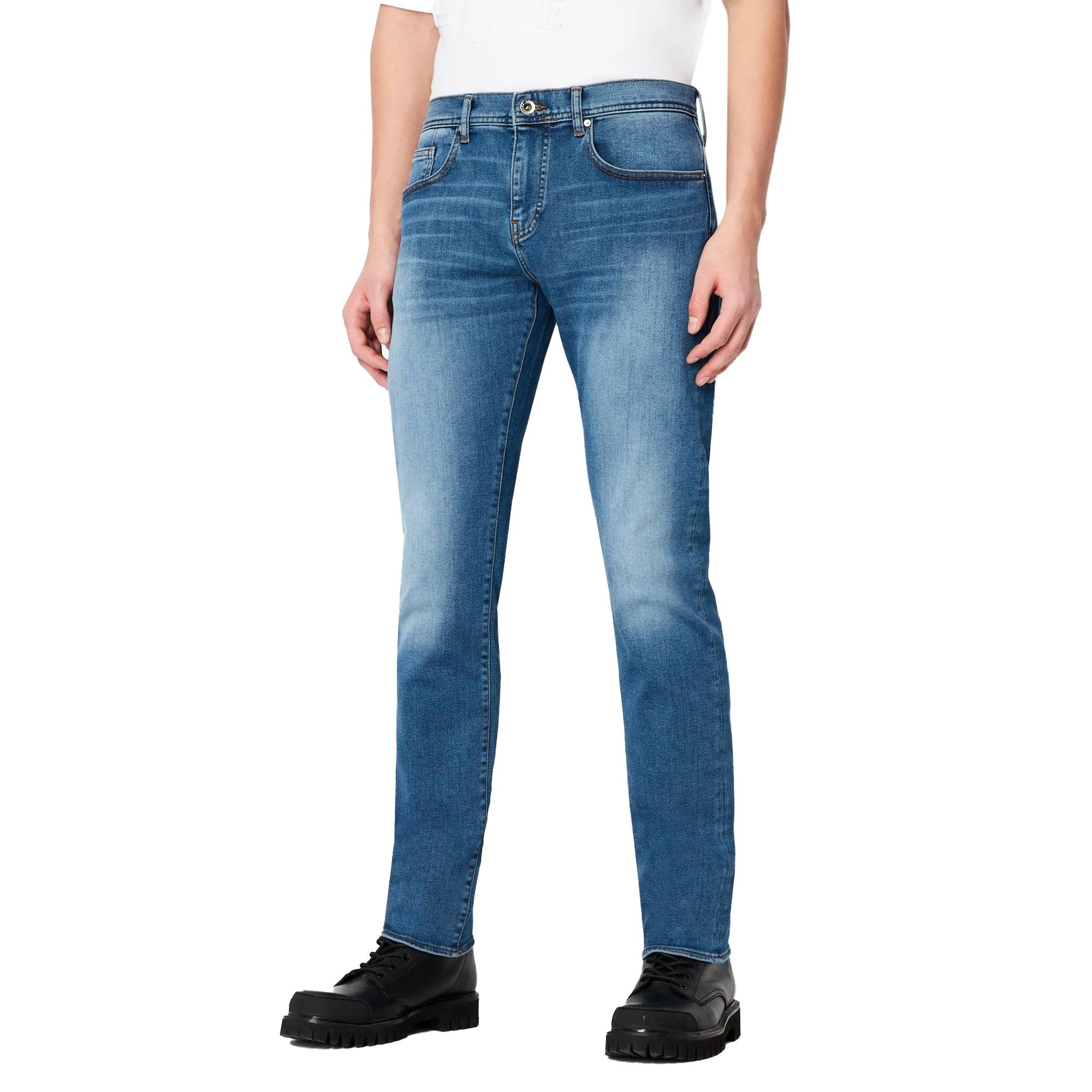 Armani Exchange Slim Jeans in Blue for | Lyst