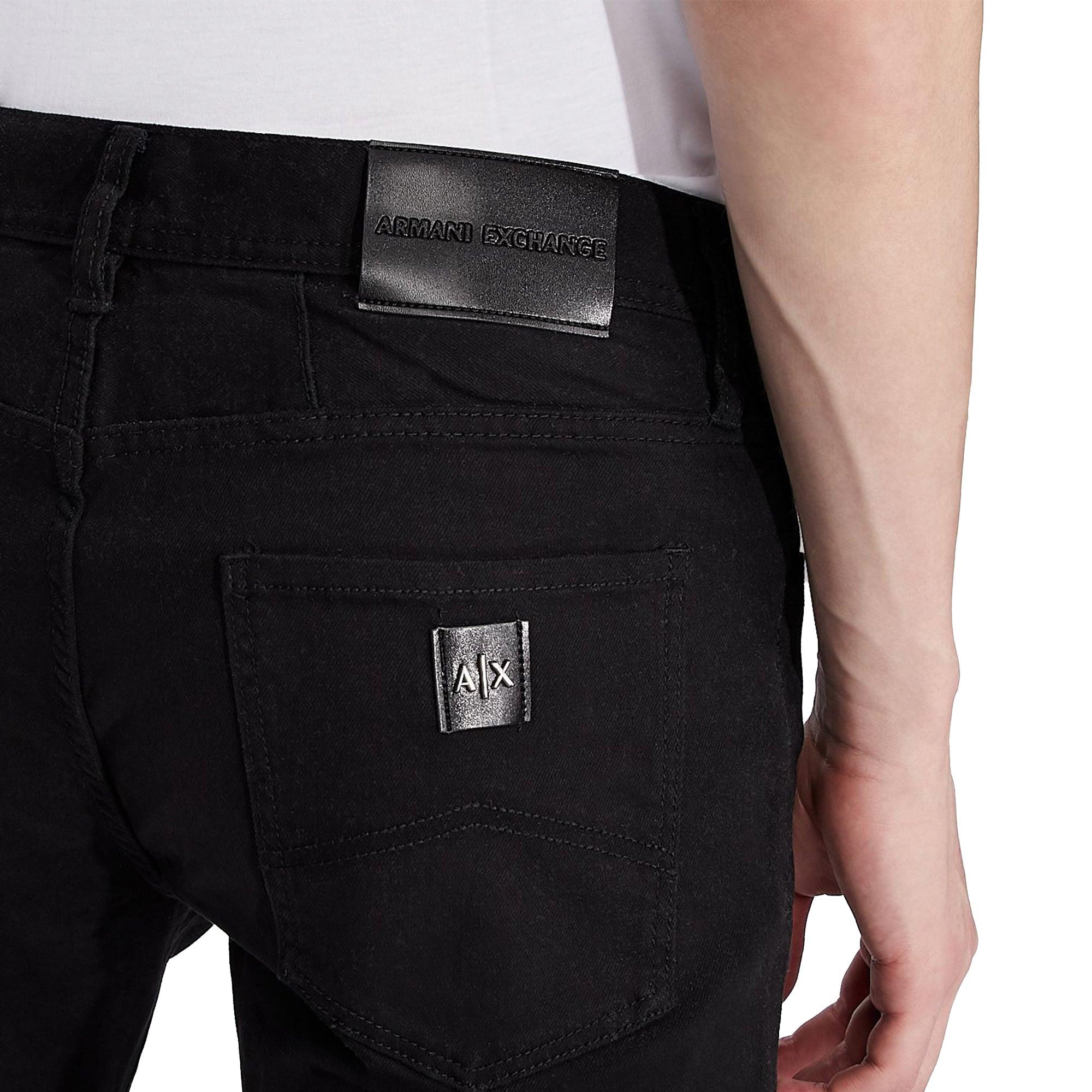 Armani Exchange J13 Slim Fit Jeans in Black for Men | Lyst