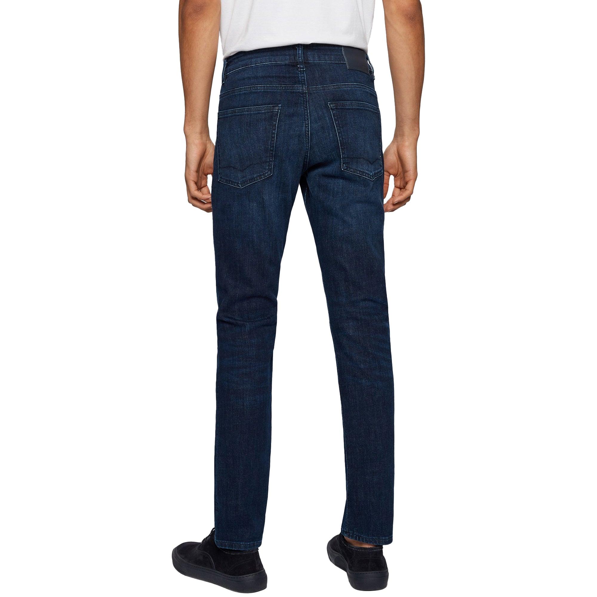 BOSS by HUGO BOSS Denim Delaware Slim Fit Jeans in Blue for Men | Lyst
