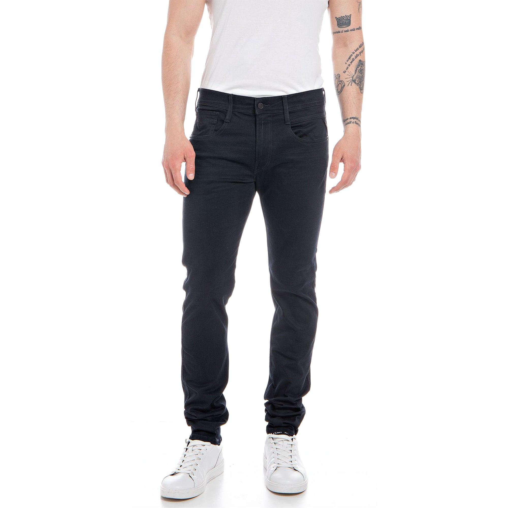 Replay Hyperflex X Lite Anbass Slim Fit Jeans in Blue for Men | Lyst
