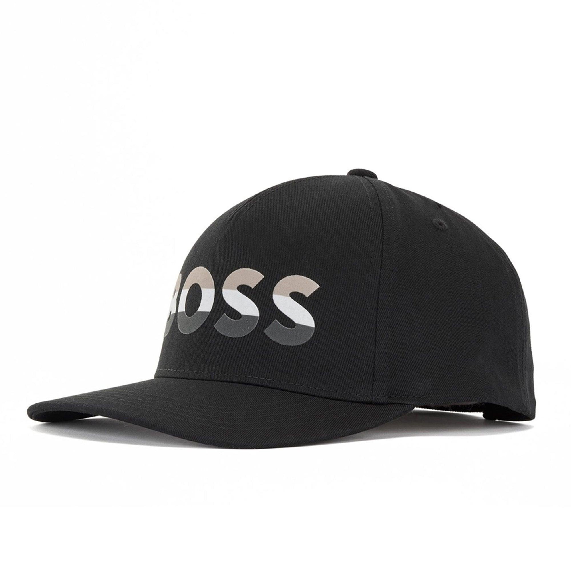 BOSS by HUGO BOSS Sevile 1 Logo Cap in Black for Men | Lyst