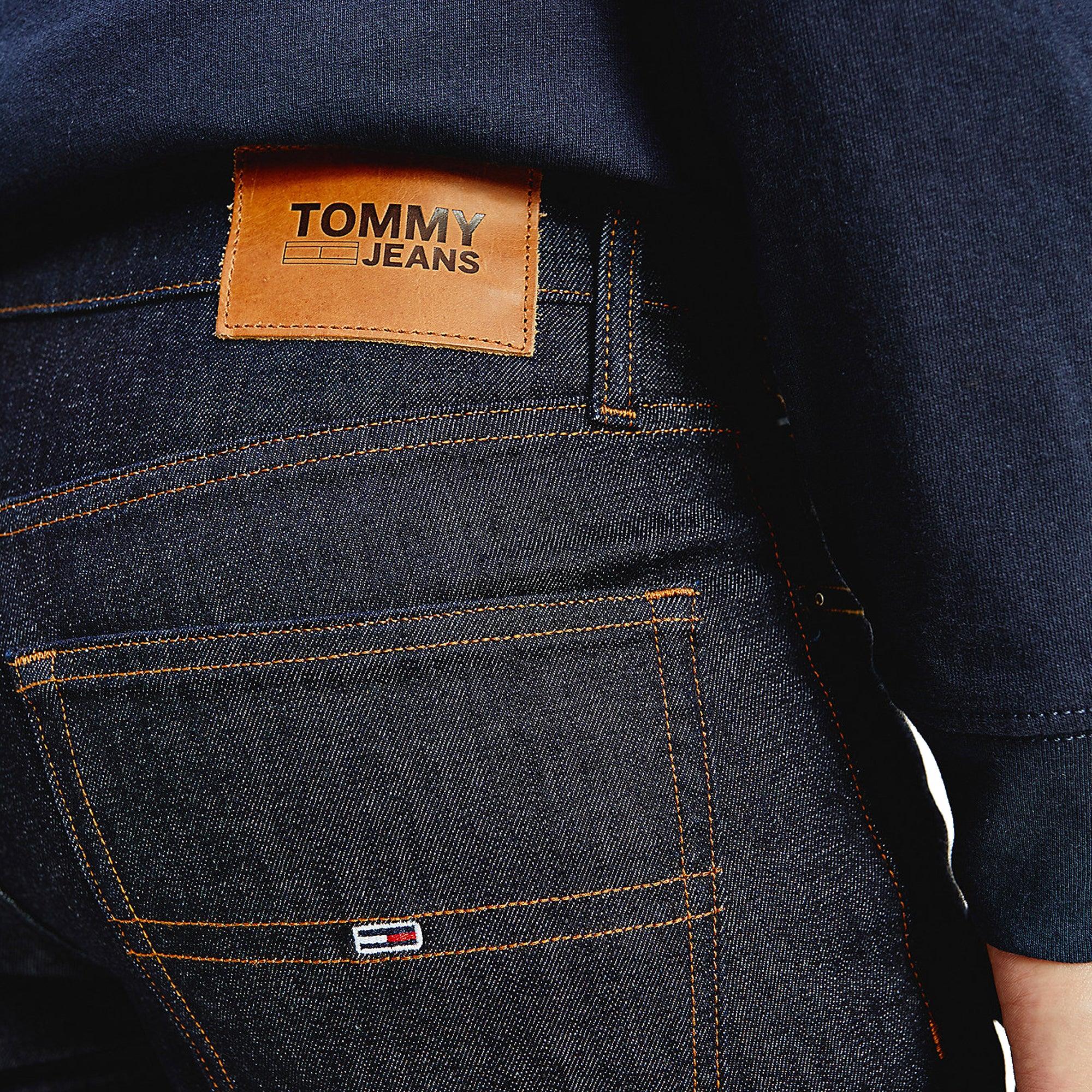 smart casual style Tommy Hilfiger Jeans Men's Scanton Slim Jeans Rinse Comfort