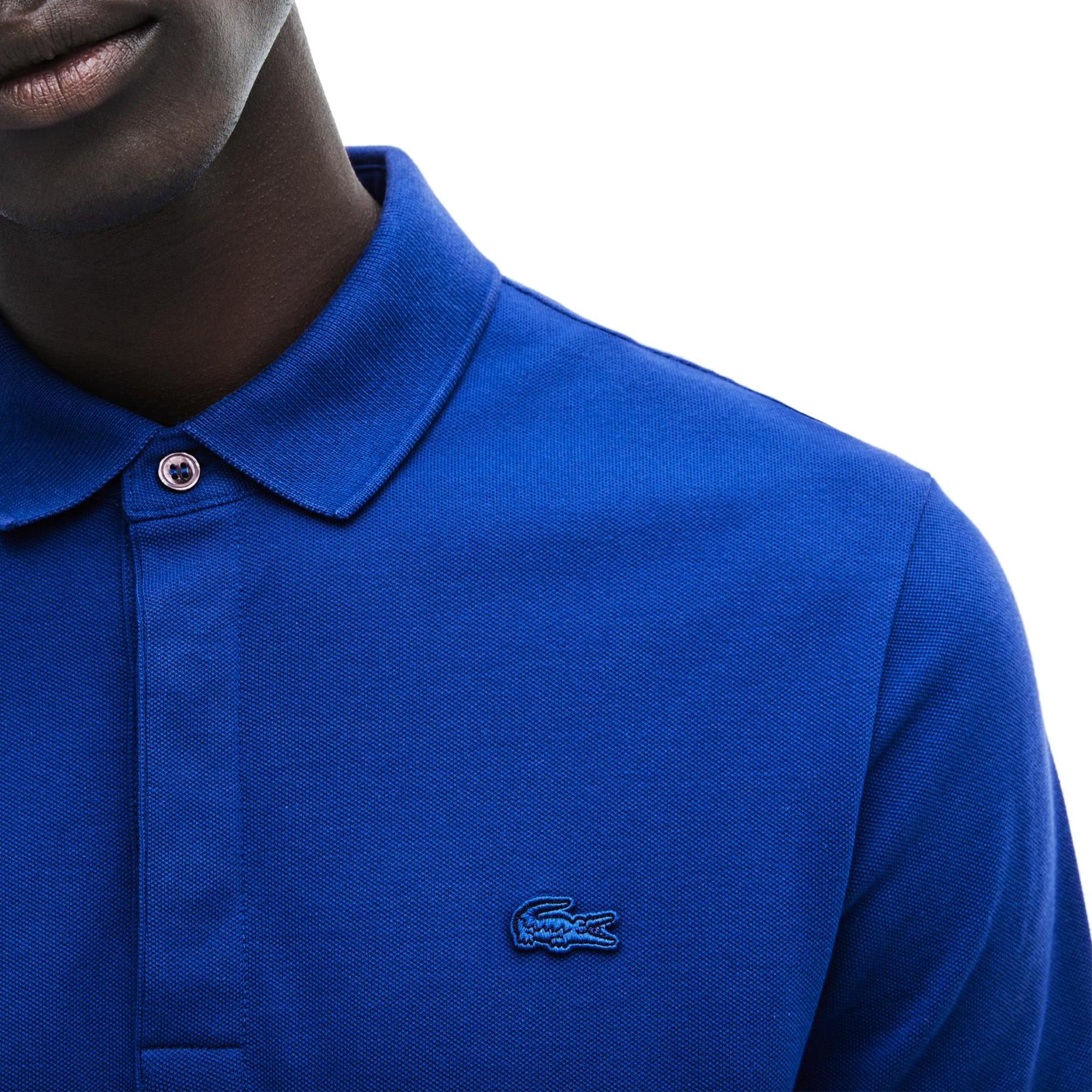 Lacoste Paris Regular Fit Stretch Polo Ph5522 in Blue for Men | Lyst