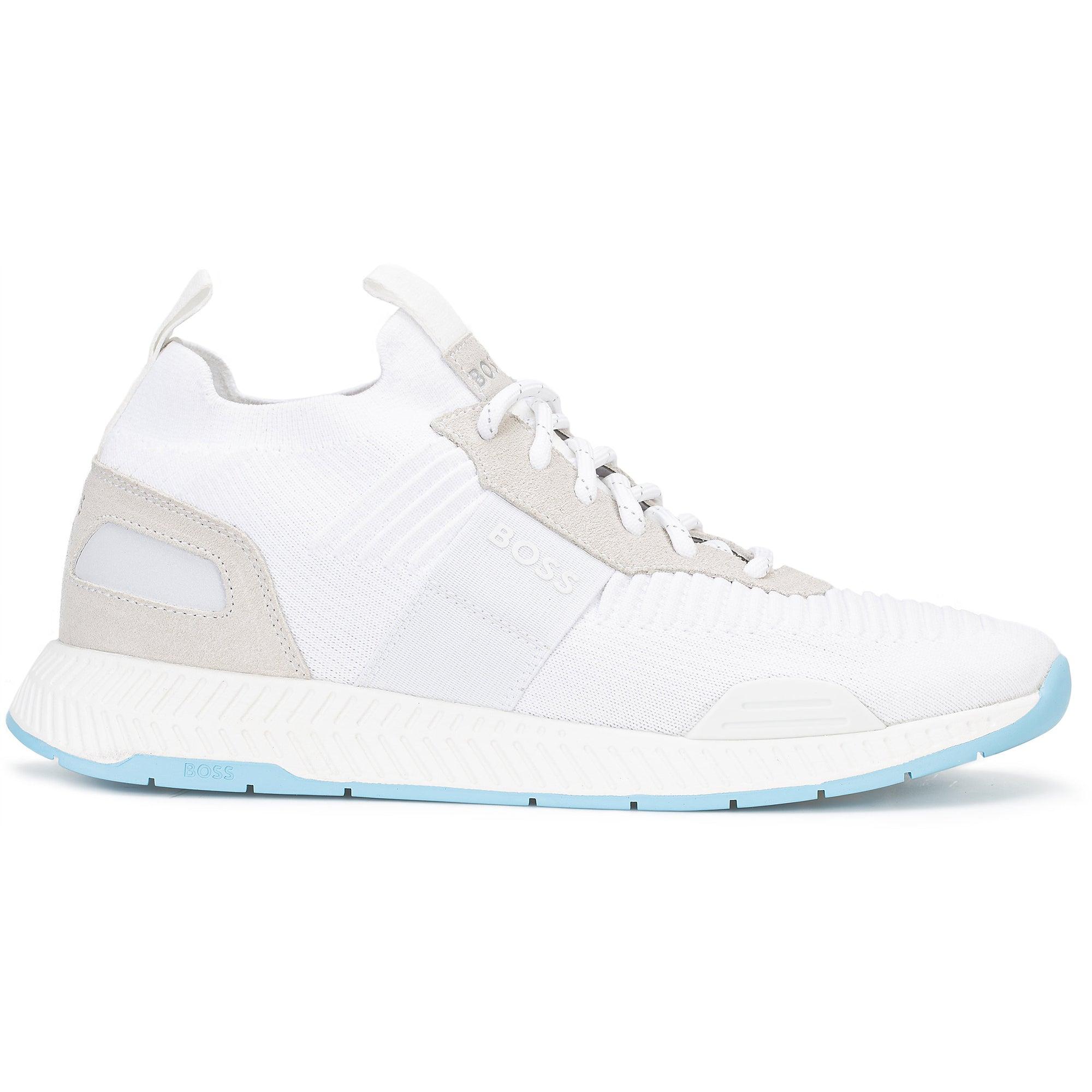 HUGO BOSS Titanium Knit Runner Trainers 