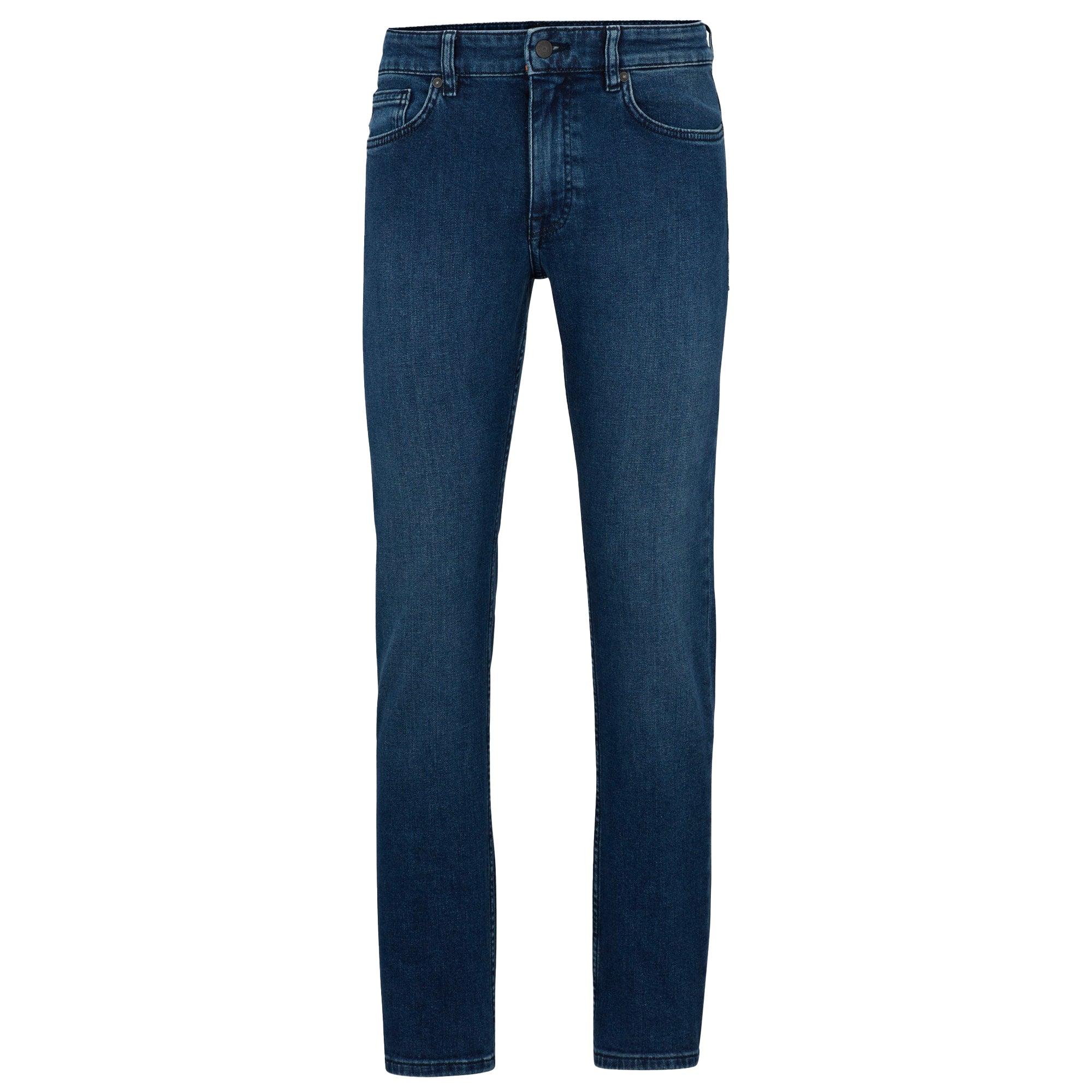 BOSS by HUGO BOSS Delaware Slim Fit Jeans in Blue for Men | Lyst