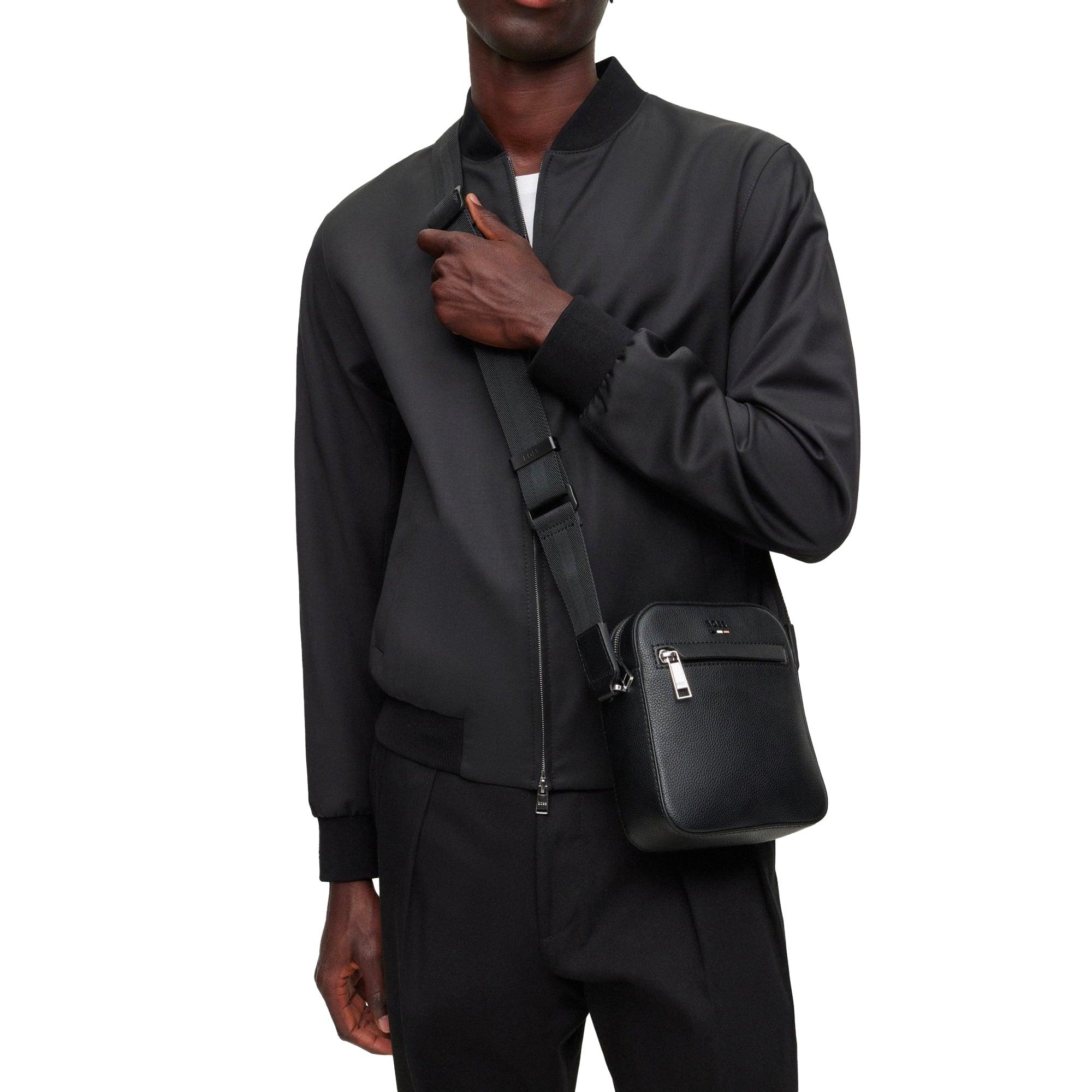 BOSS by HUGO BOSS Ray Ns Zip Bag in Black for Men | Lyst