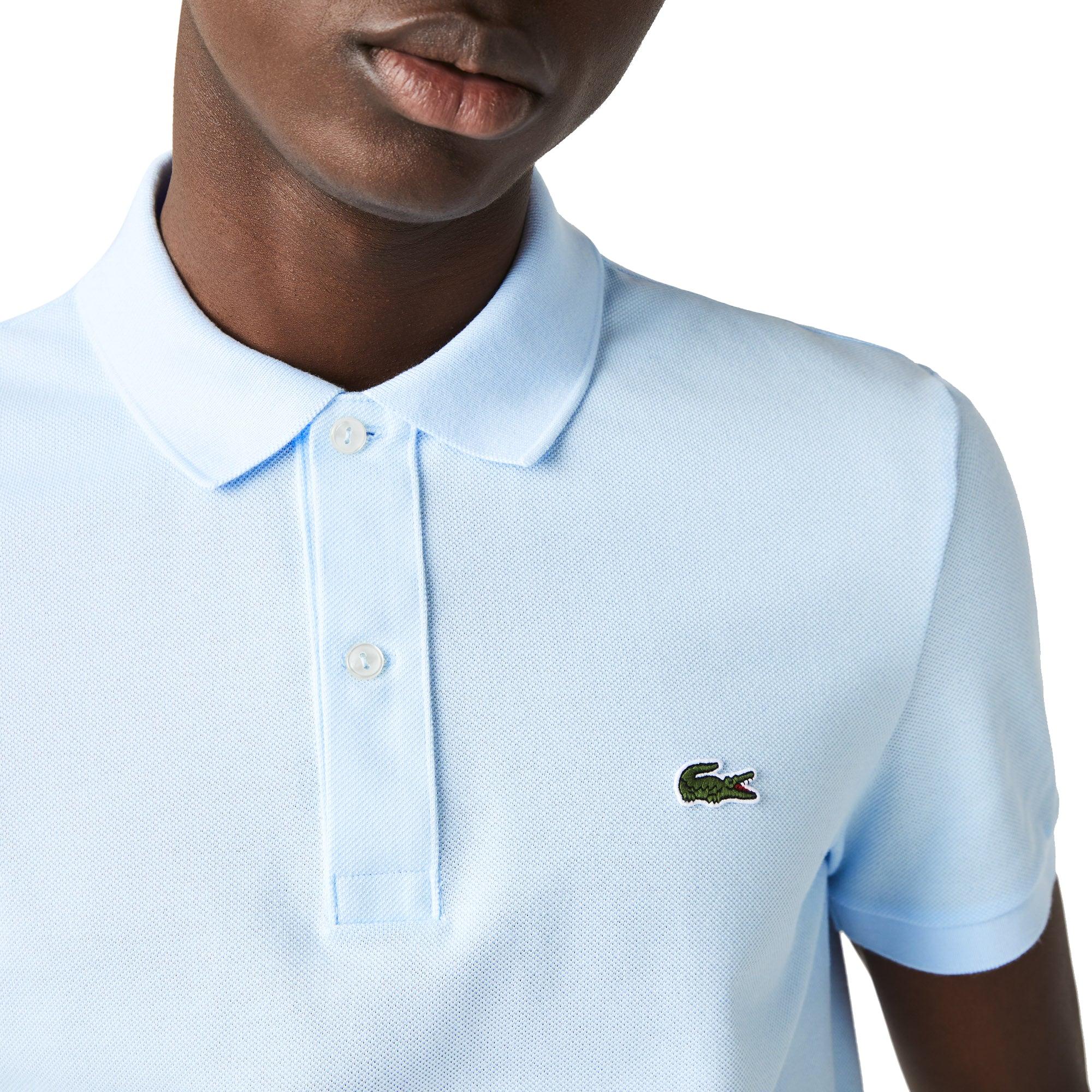 Lacoste Short Sleeved Slim Fit Polo Ph4012 in Blue for Men | Lyst