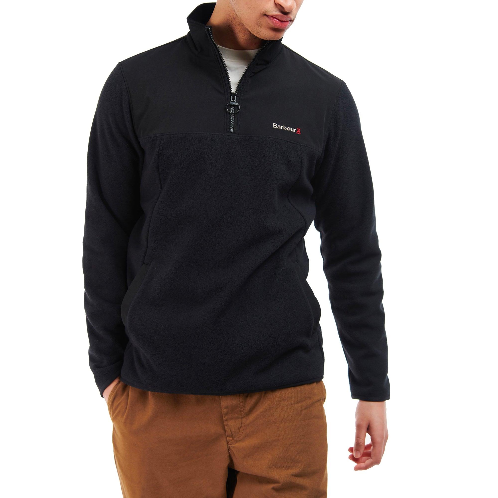 Barbour half zip fleece top