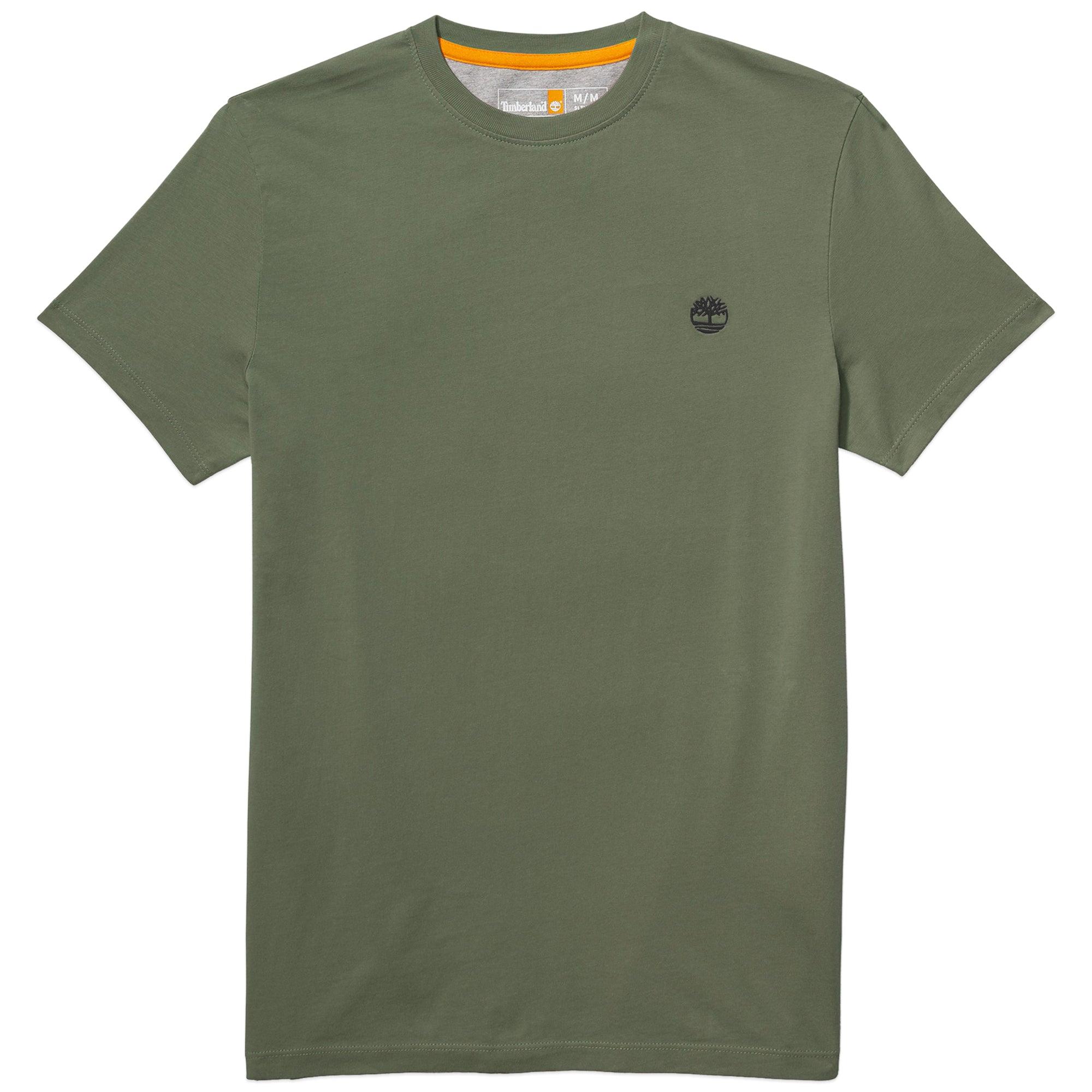 Timberland Dunstan River Jersey Crew T-shirt in Green for Men | Lyst