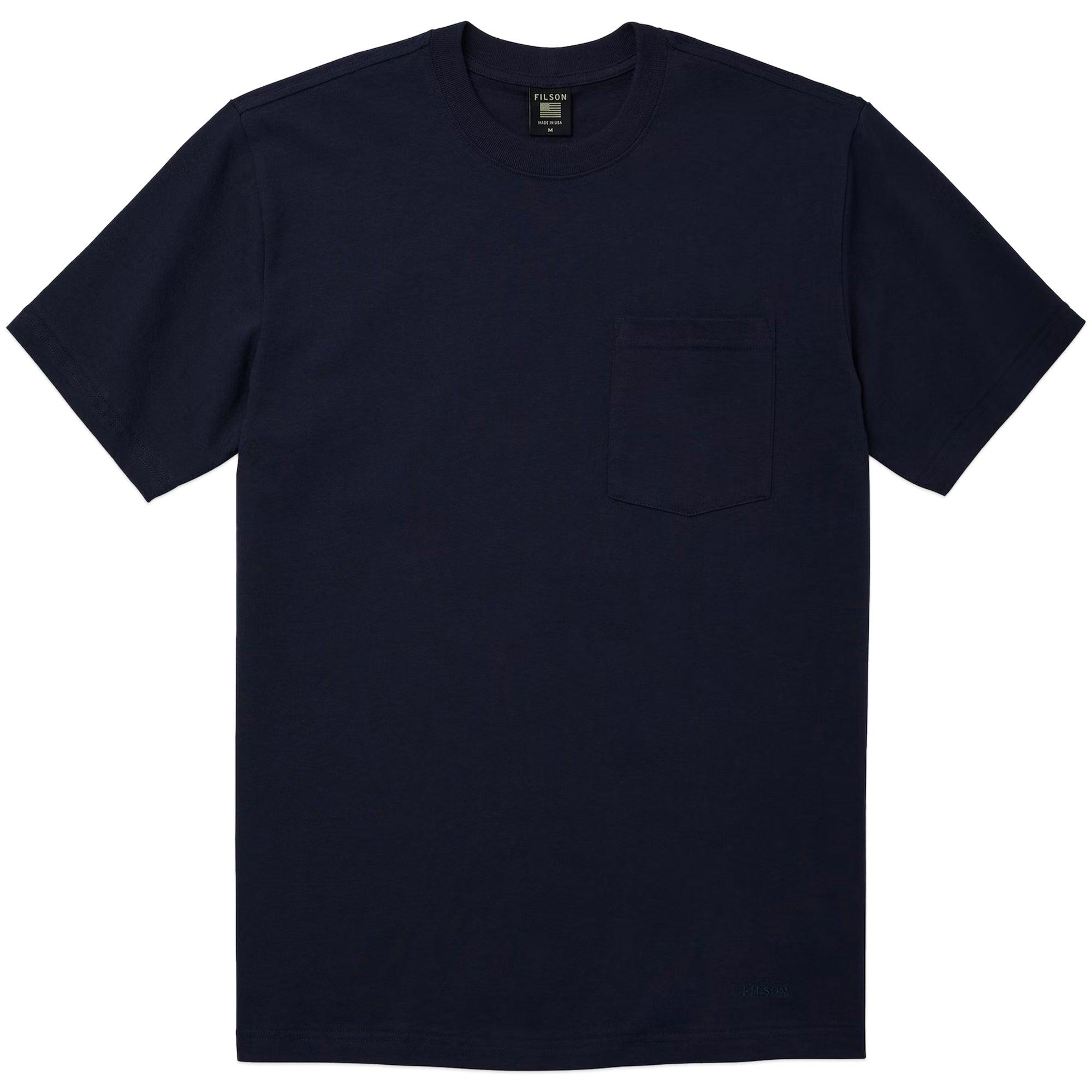 Filson Pioneer Solid One Pocket Tshirt in Blue for Men Lyst