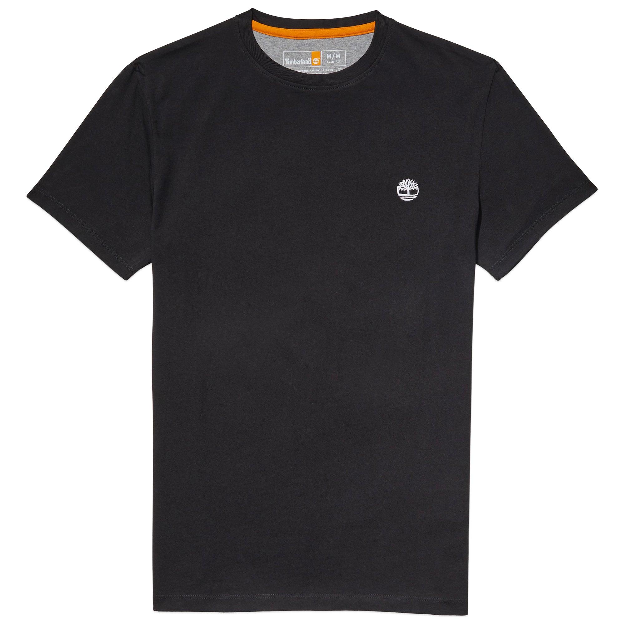 Timberland Dunstan River Jersey Crew T-shirt in Black for Men | Lyst