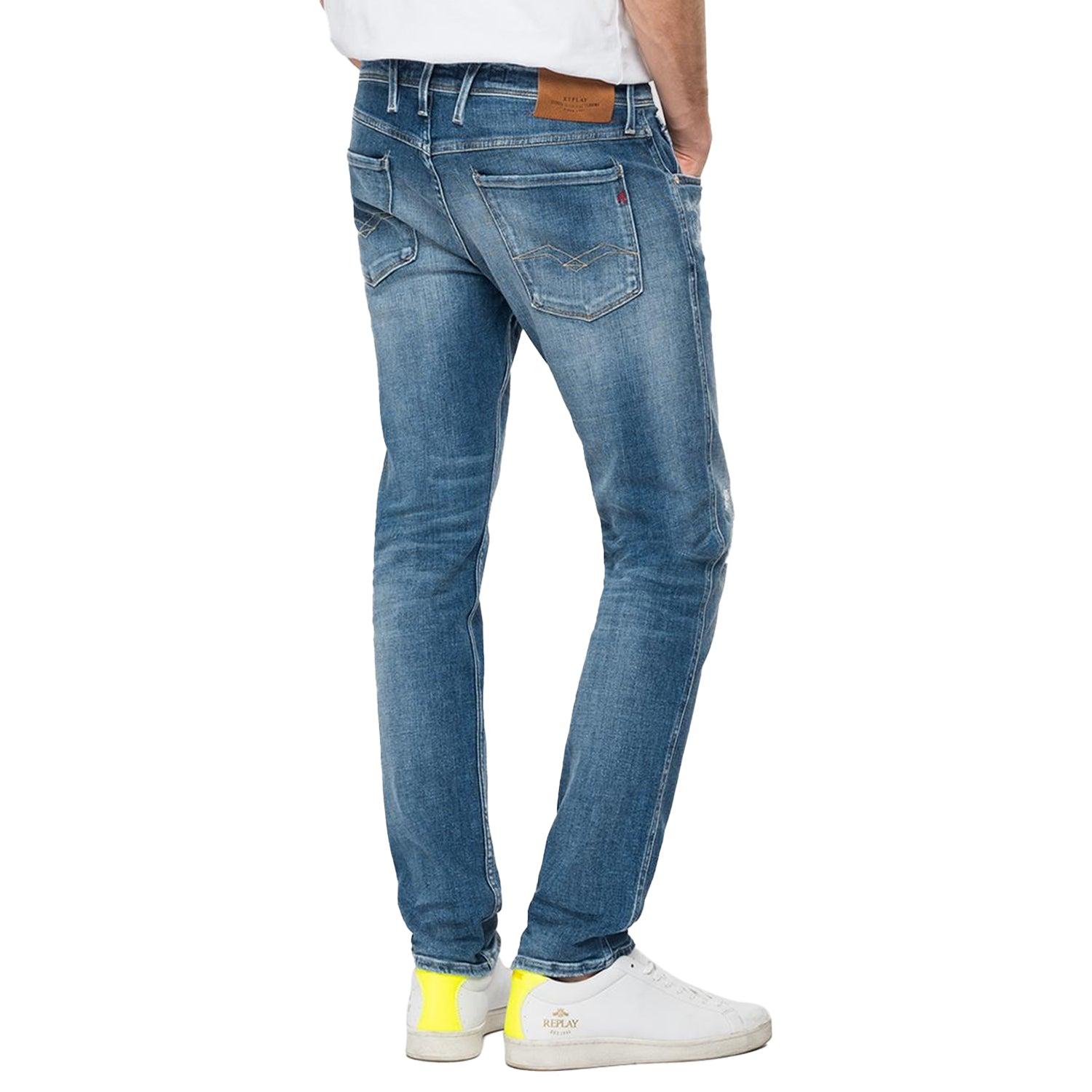 Replay Denim Anbass Slim Fit Jeans in 