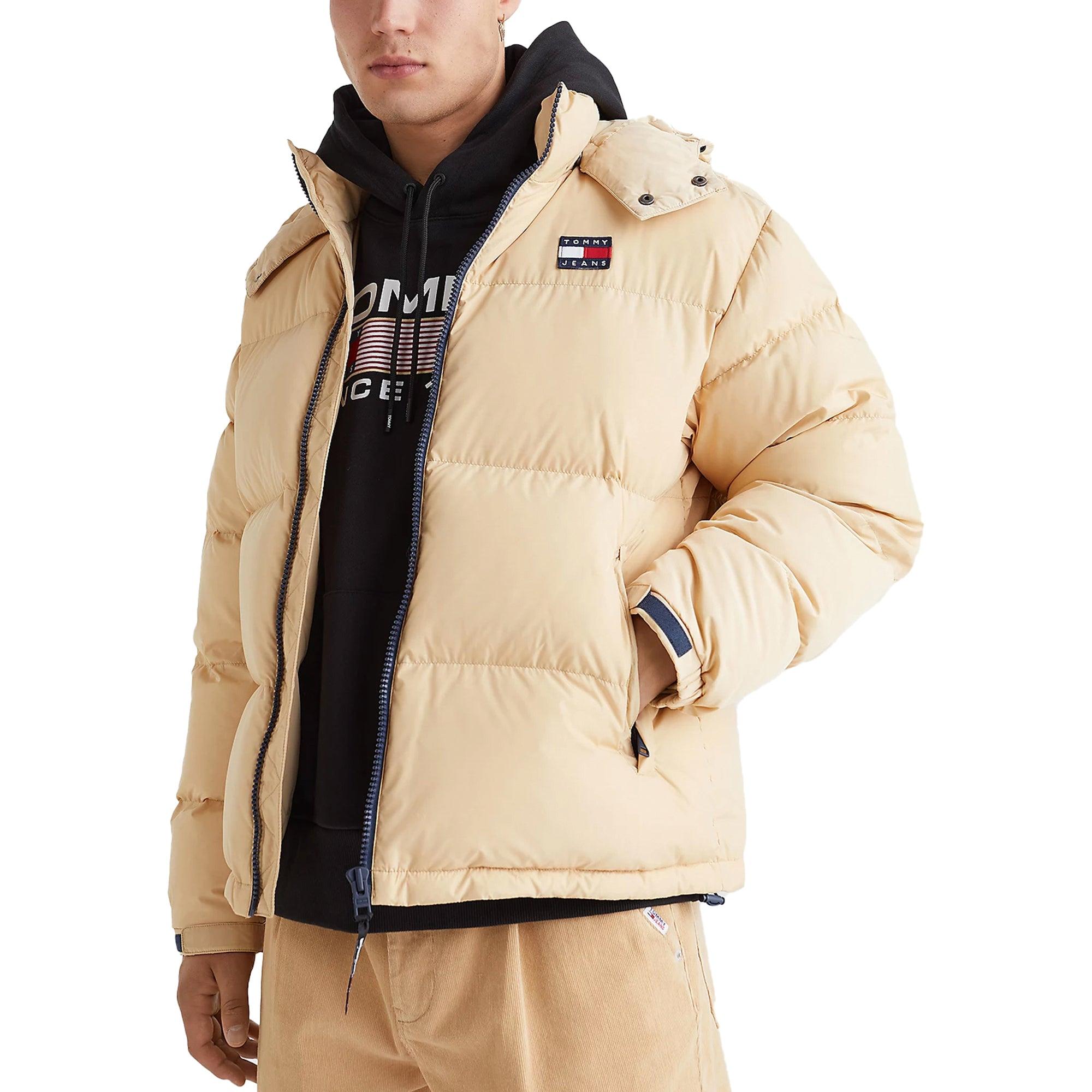 Tommy Hilfiger Tommy Jeans Alaska Puffer Jacket in Natural for Men | Lyst