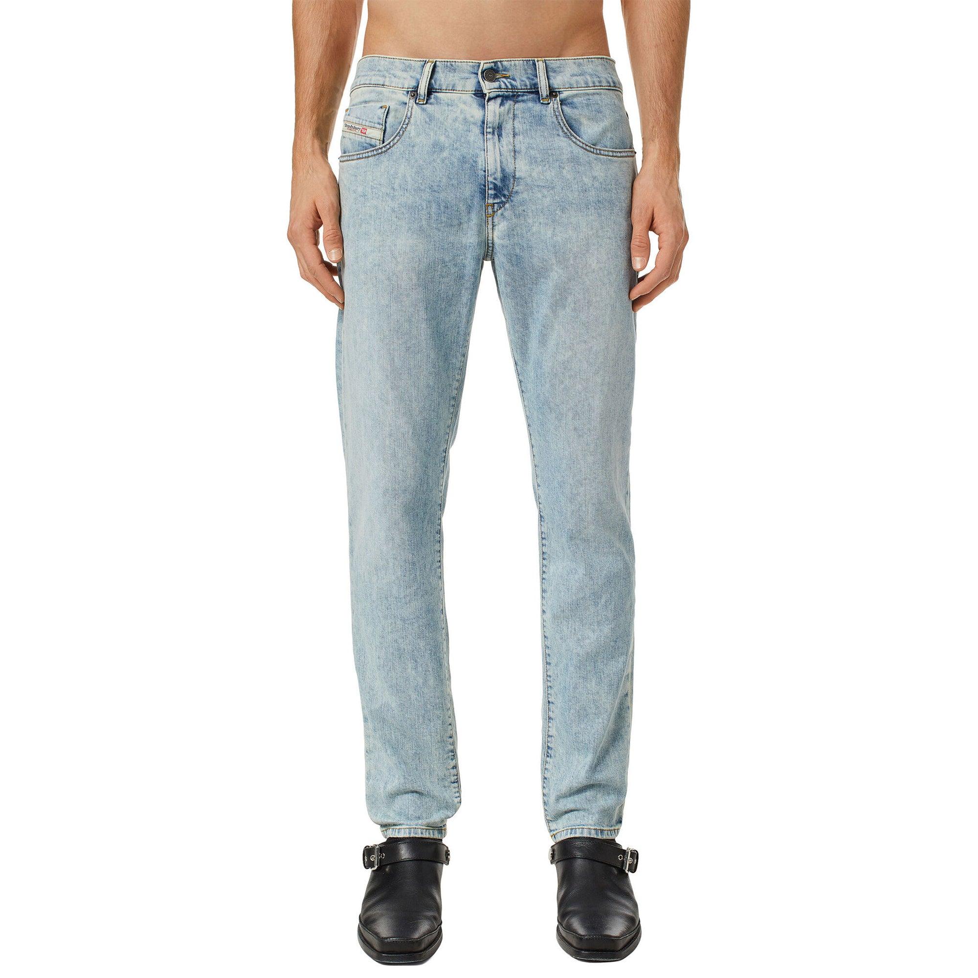 DIESEL D-strukt 0gdam Slim Fit Jeans in Blue for Men | Lyst