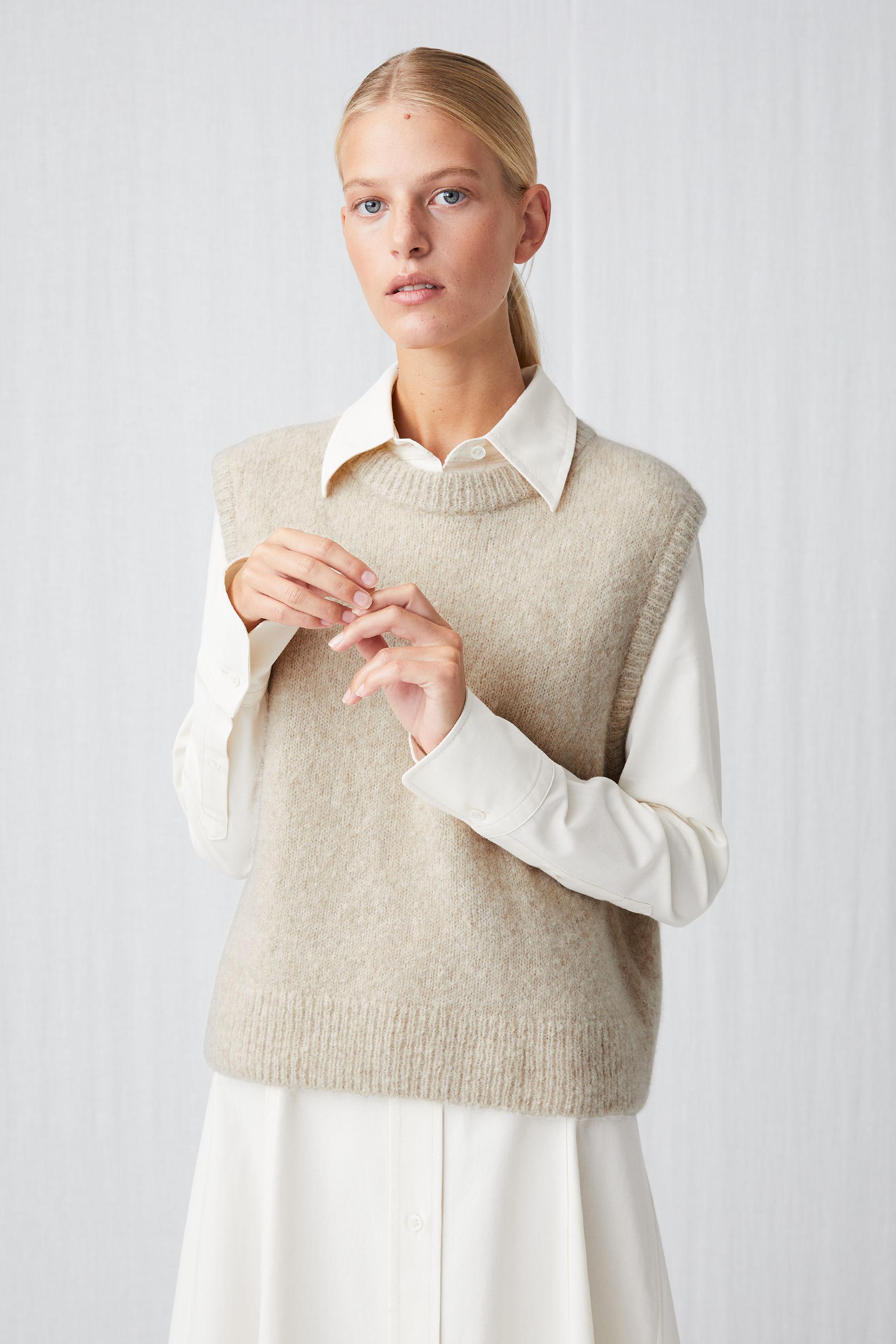 arket knit vest