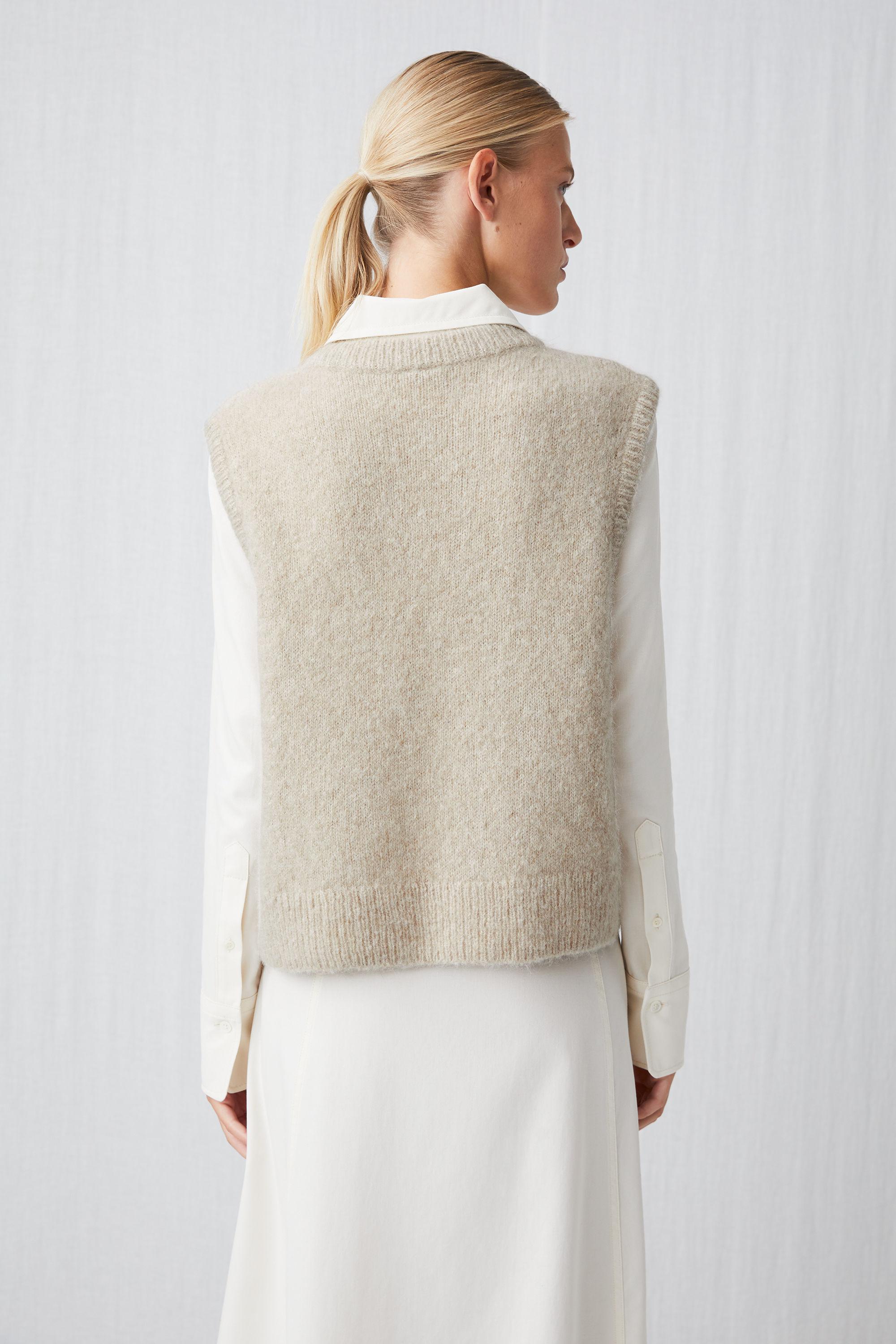 arket knit vest