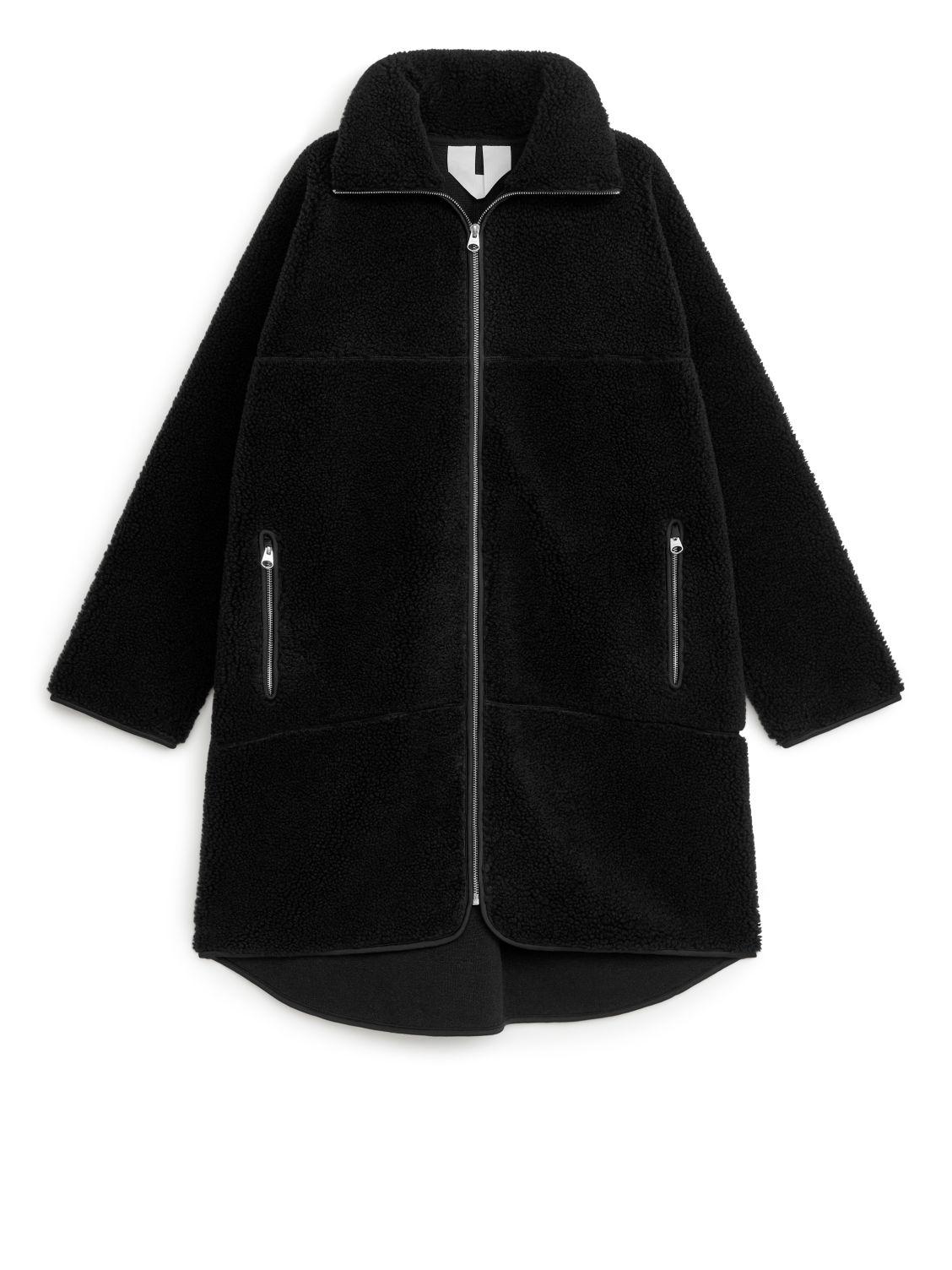Black pile clearance coat