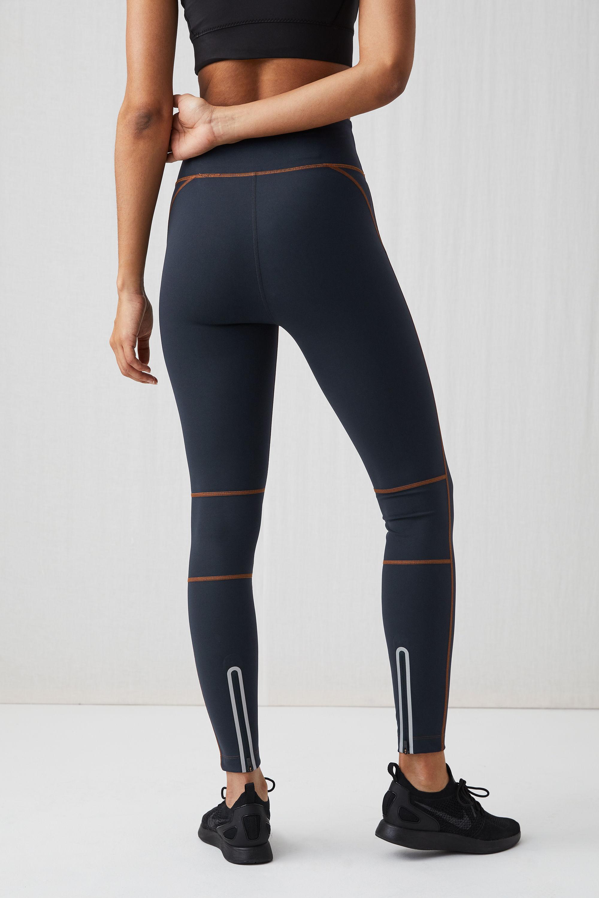 nylon running tights