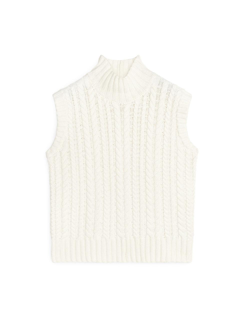 arket knit vest