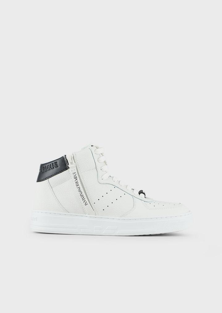 armani sneakers high top