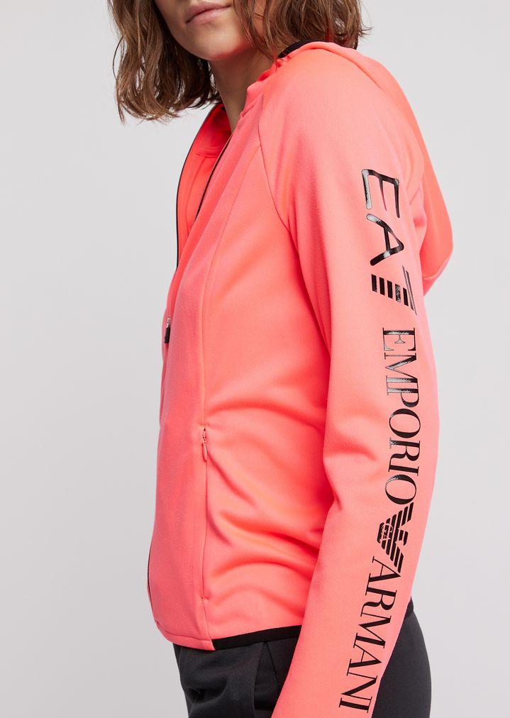 pink armani tracksuit