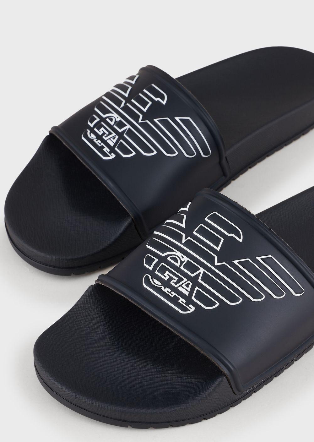armani sliders mens