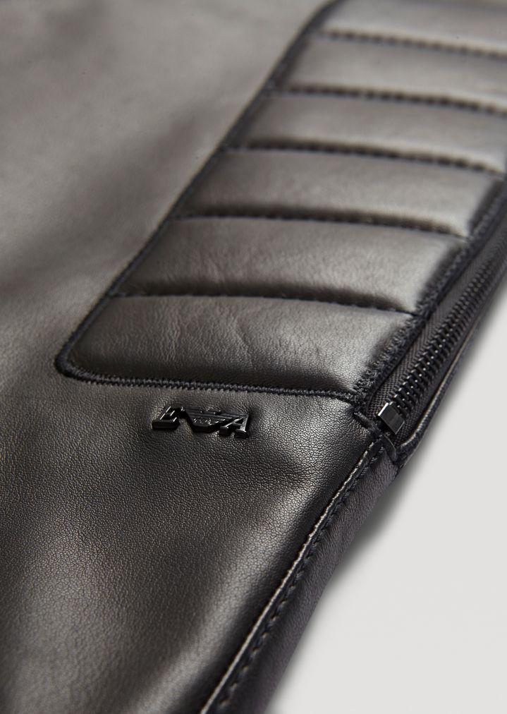 armani leather pants