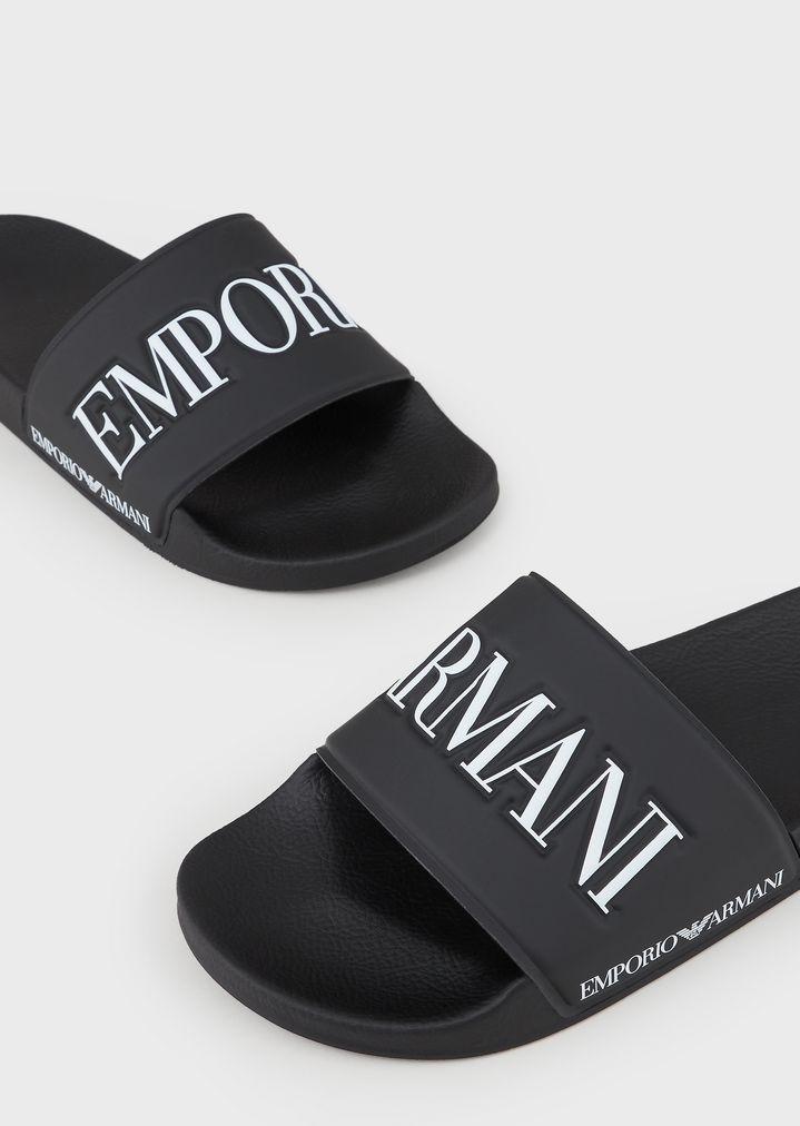 armani mens slides