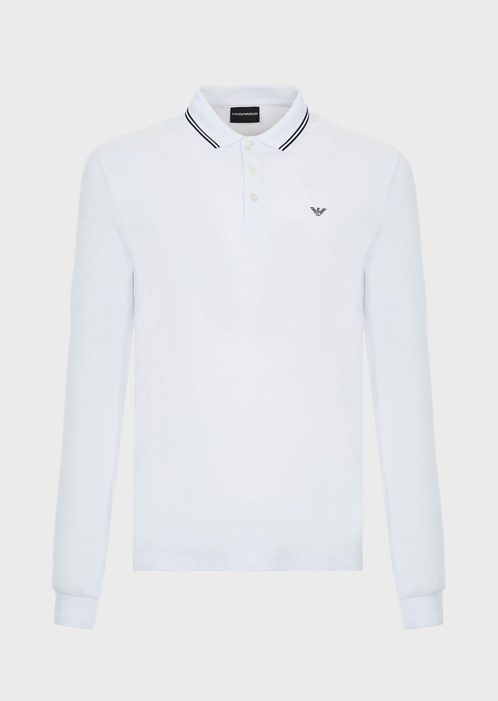 ea7 long sleeve polo