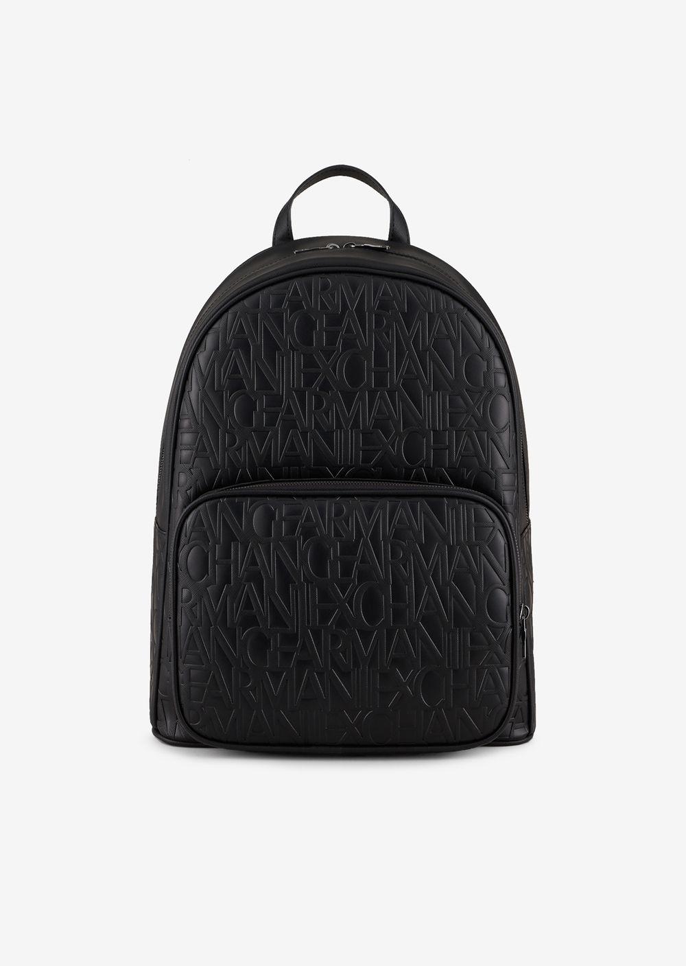 Amazon.com | A | X ARMANI EXCHANGE Women's 1991 Heritage Logo Chain Mini  Backpack, Black, Small | Casual Daypacks
