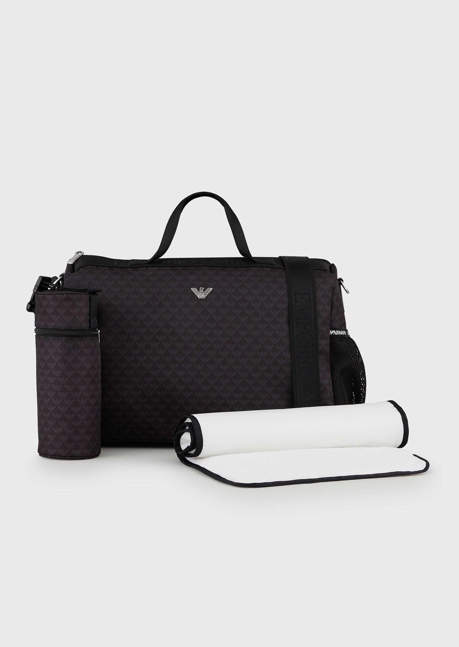Emporio Armani Diaper Bags in Black | Lyst